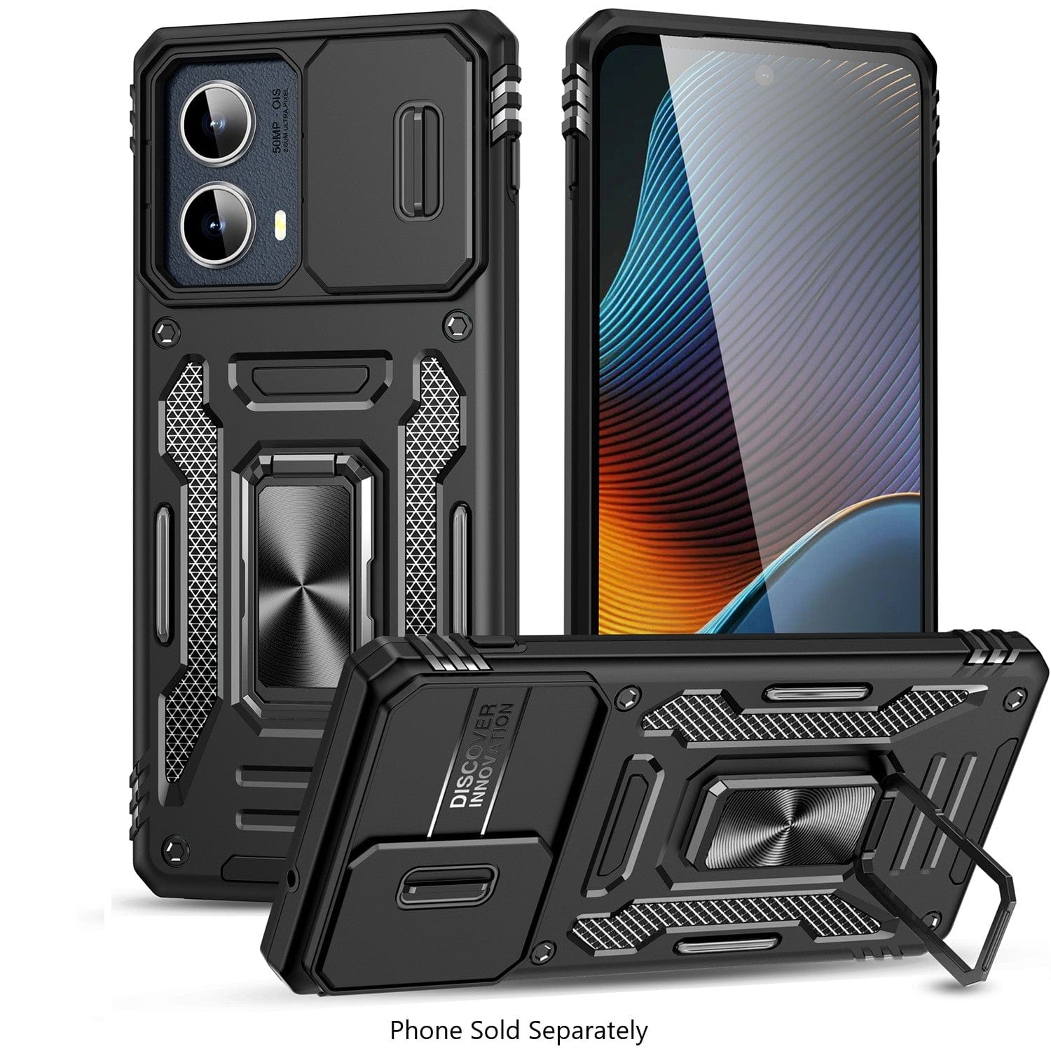 Raider Series Heavy-Duty CamShield Case - Motorola Edge (2024)