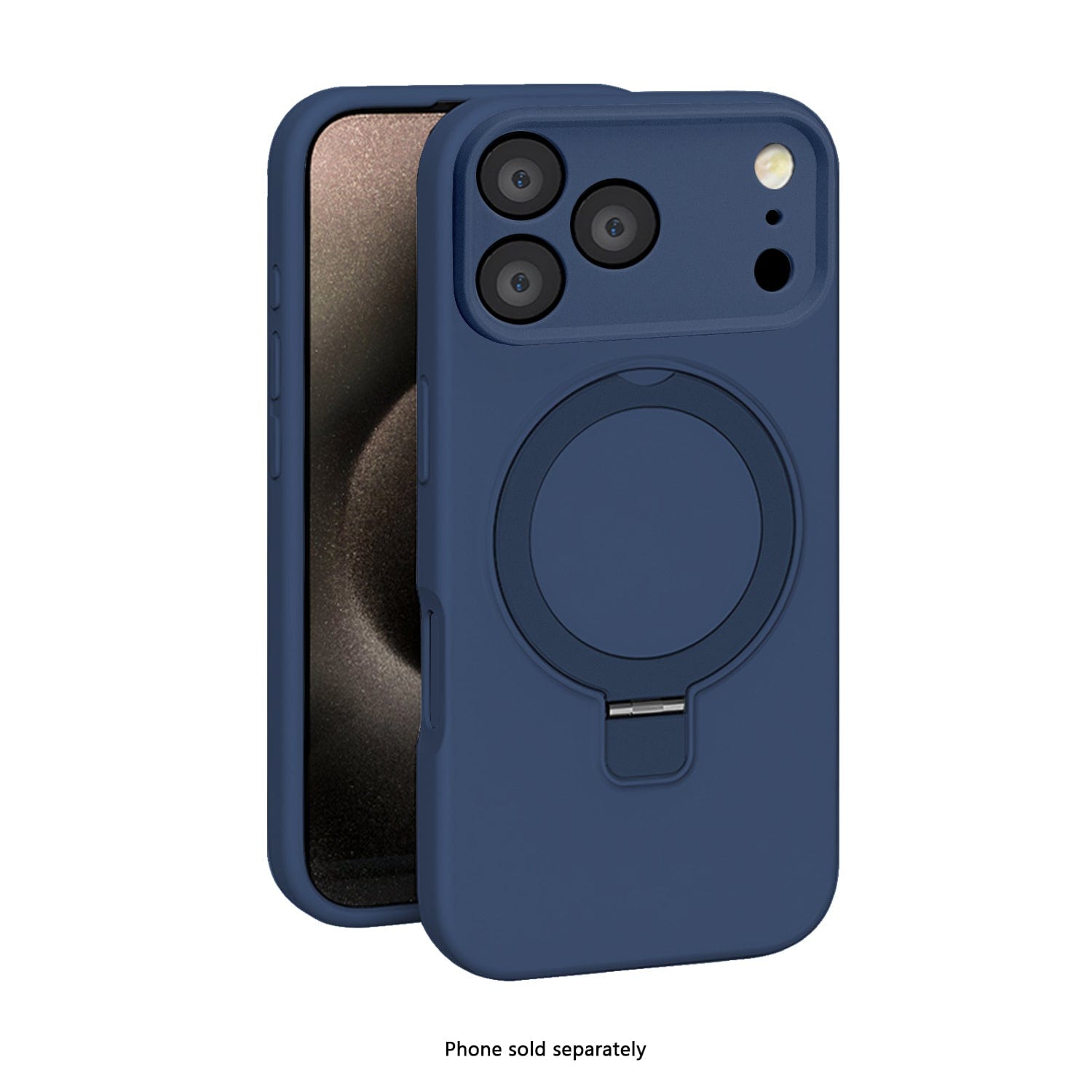 Venture Series Silicone Kickstand Case Compatible with Magsafe for Apple iPhone 17 Pro Max