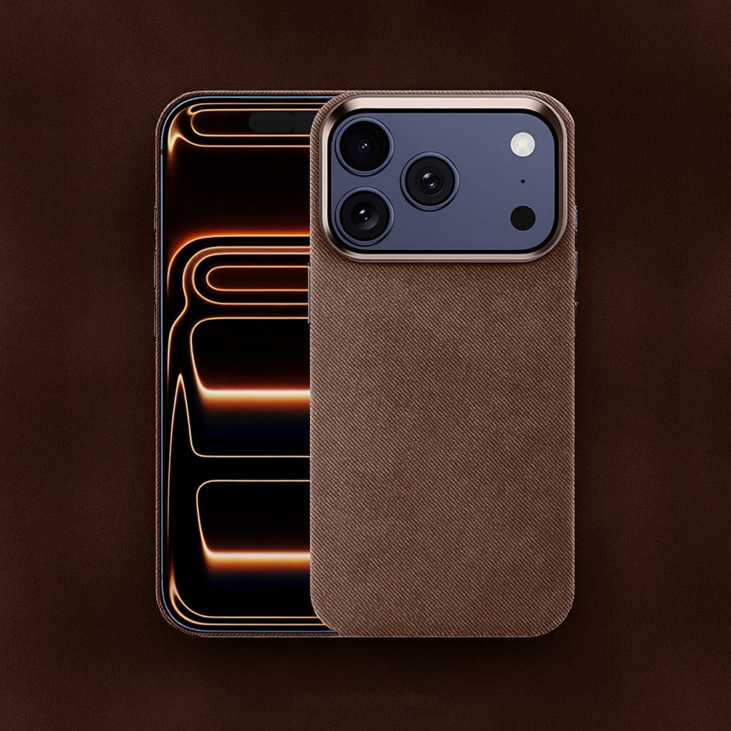 iPhone 17 Pro Case - Suede Leather | Indy Series