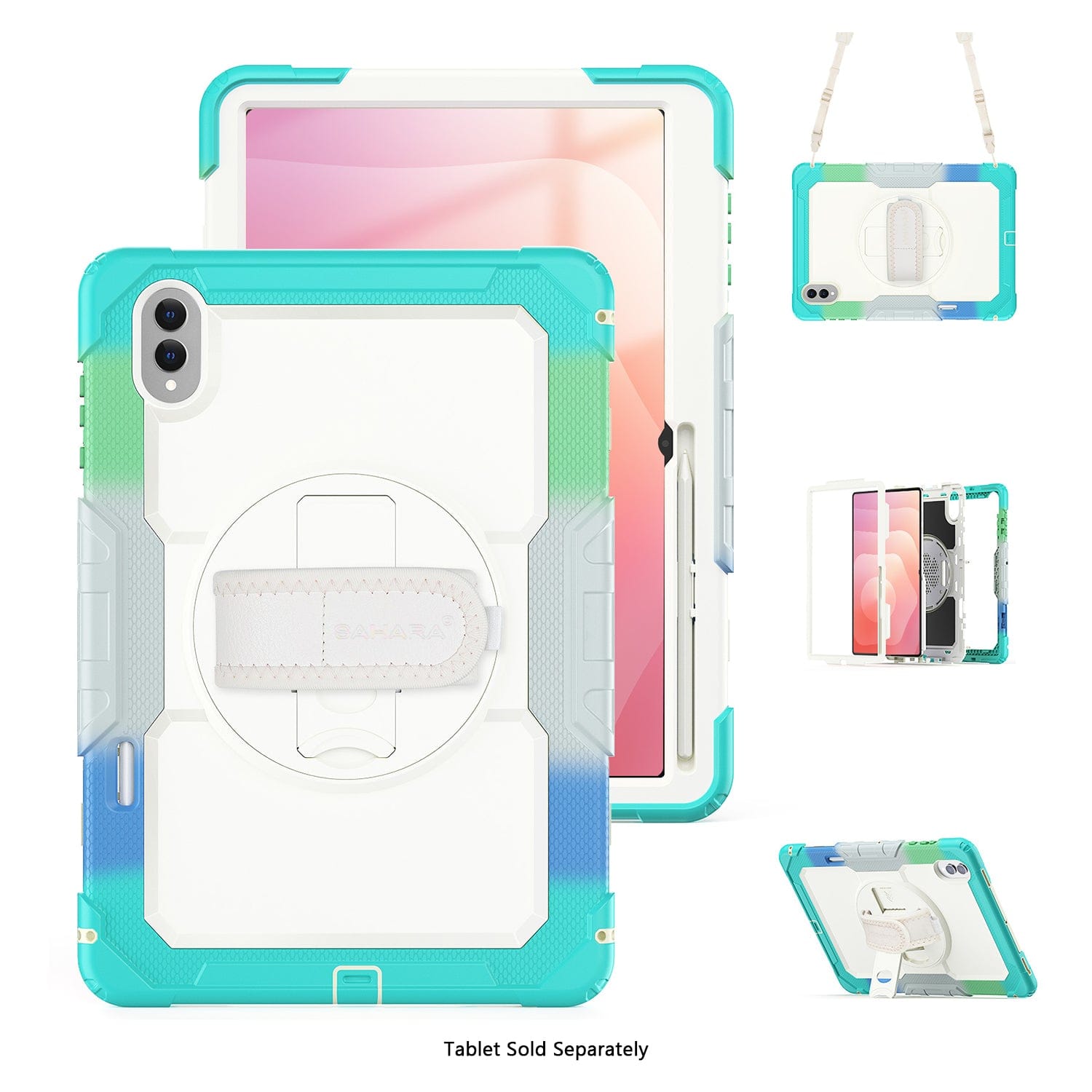 Samsung Galaxy Tab S11 Ultra Case - Kickstand with Hand & Shoulder Strap | Raider Series