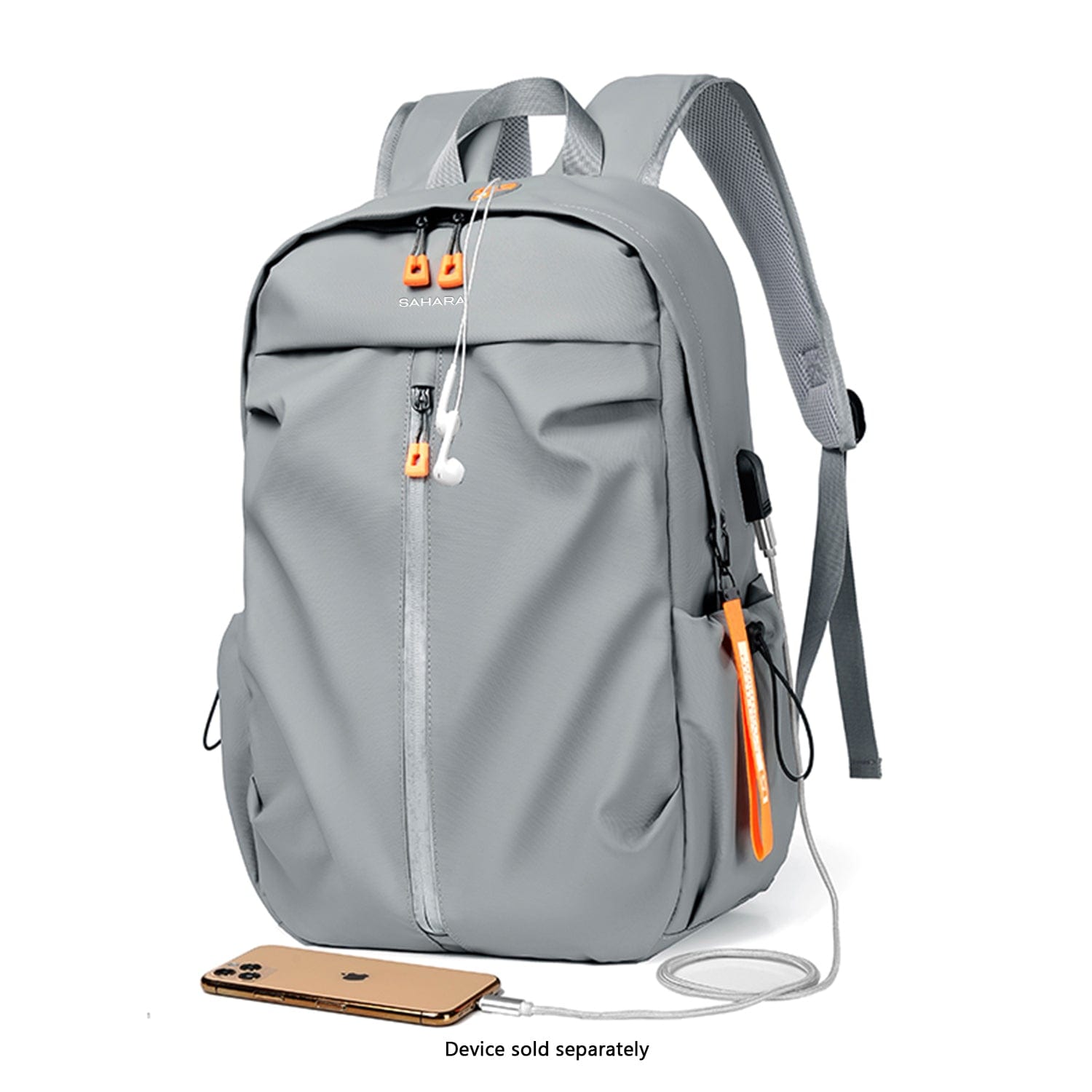 UrbanFlow — Slim USB Laptop Backpack - Laptops up to 16"