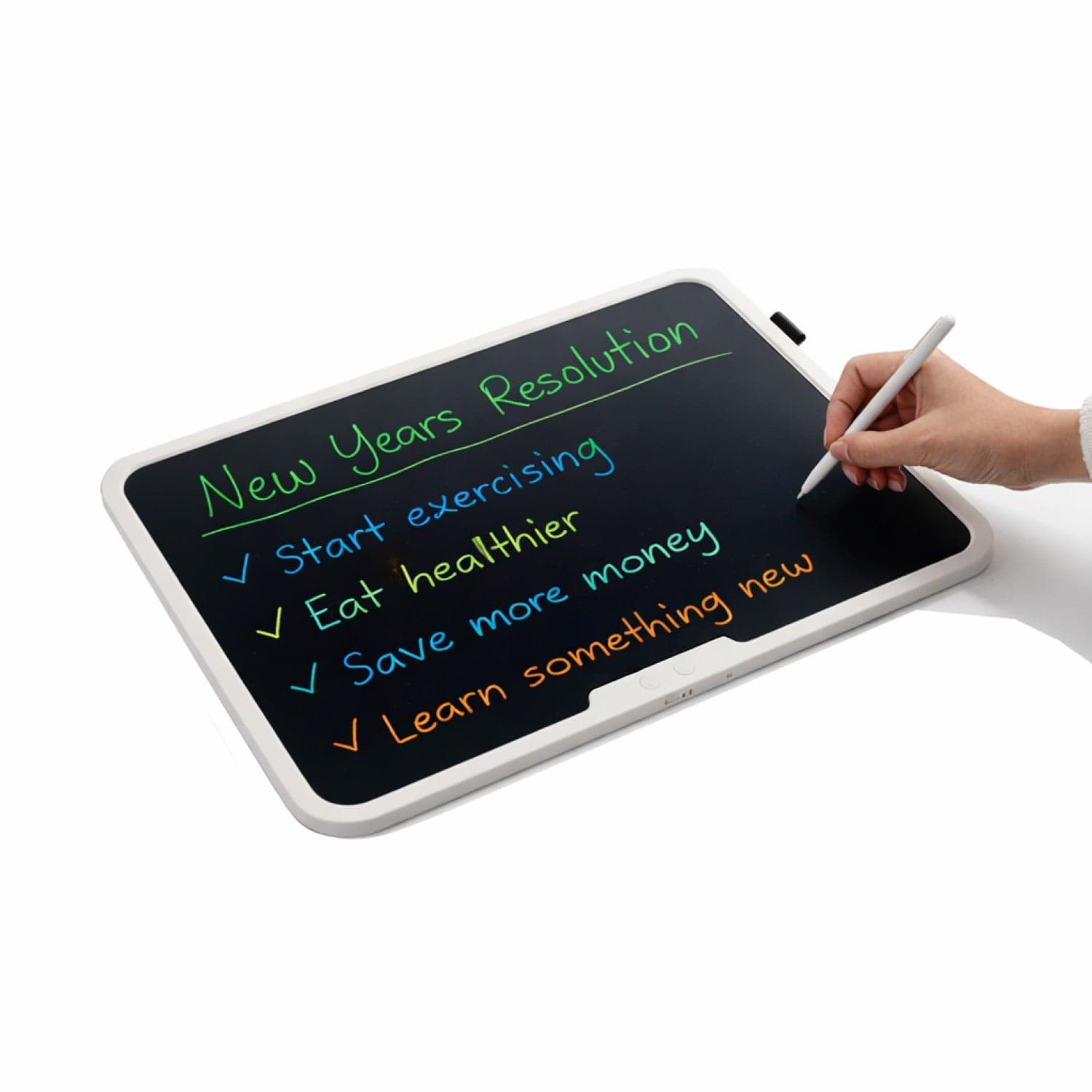 Digital Writing Tablet 15" - One-Touch Erase & Lock