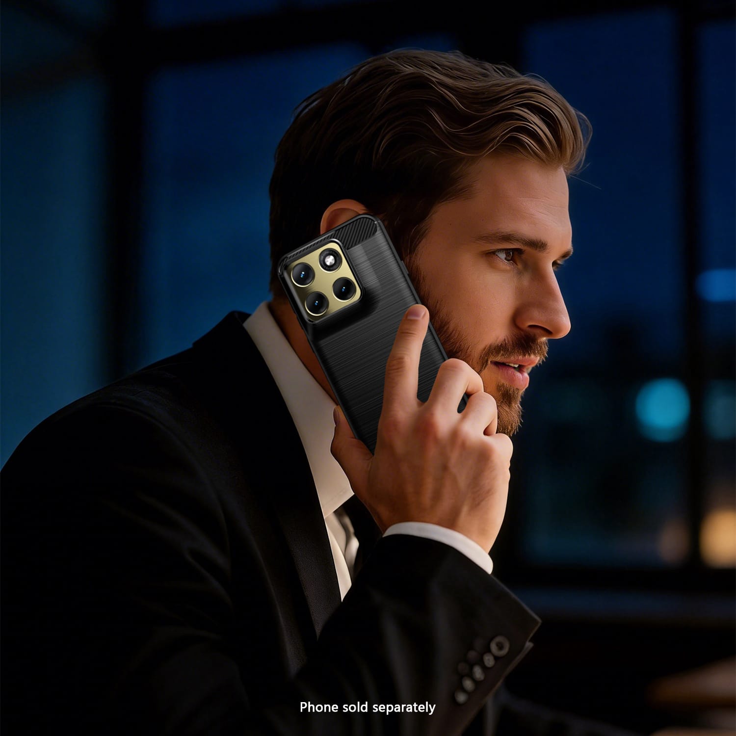 Motorola Edge 5G (2026) Case - Carbon Fiber Texture, Non-Slip Grip | Venture Series