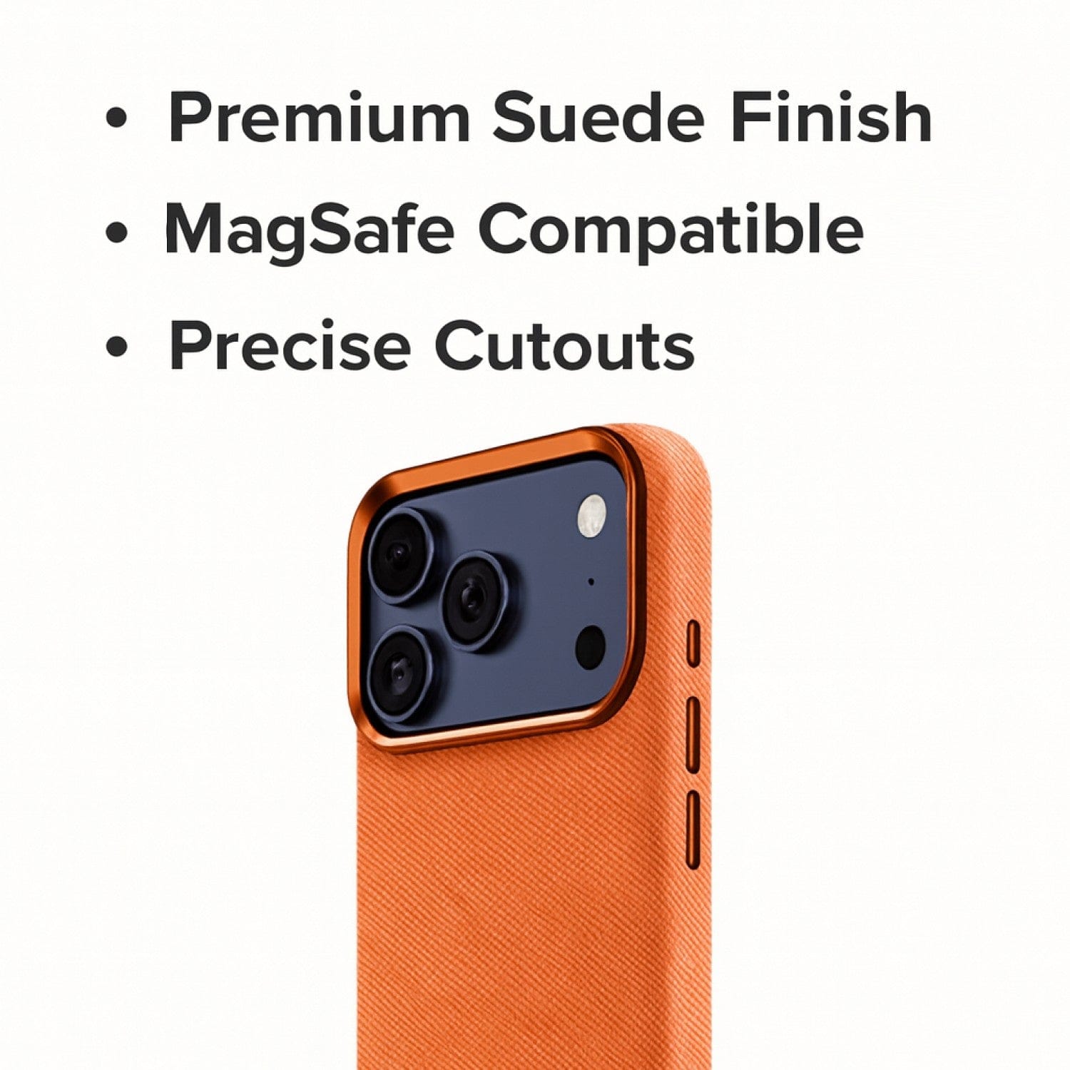 Apple iPhone 17 Pro Max Case - Suede Leather | Indy Series