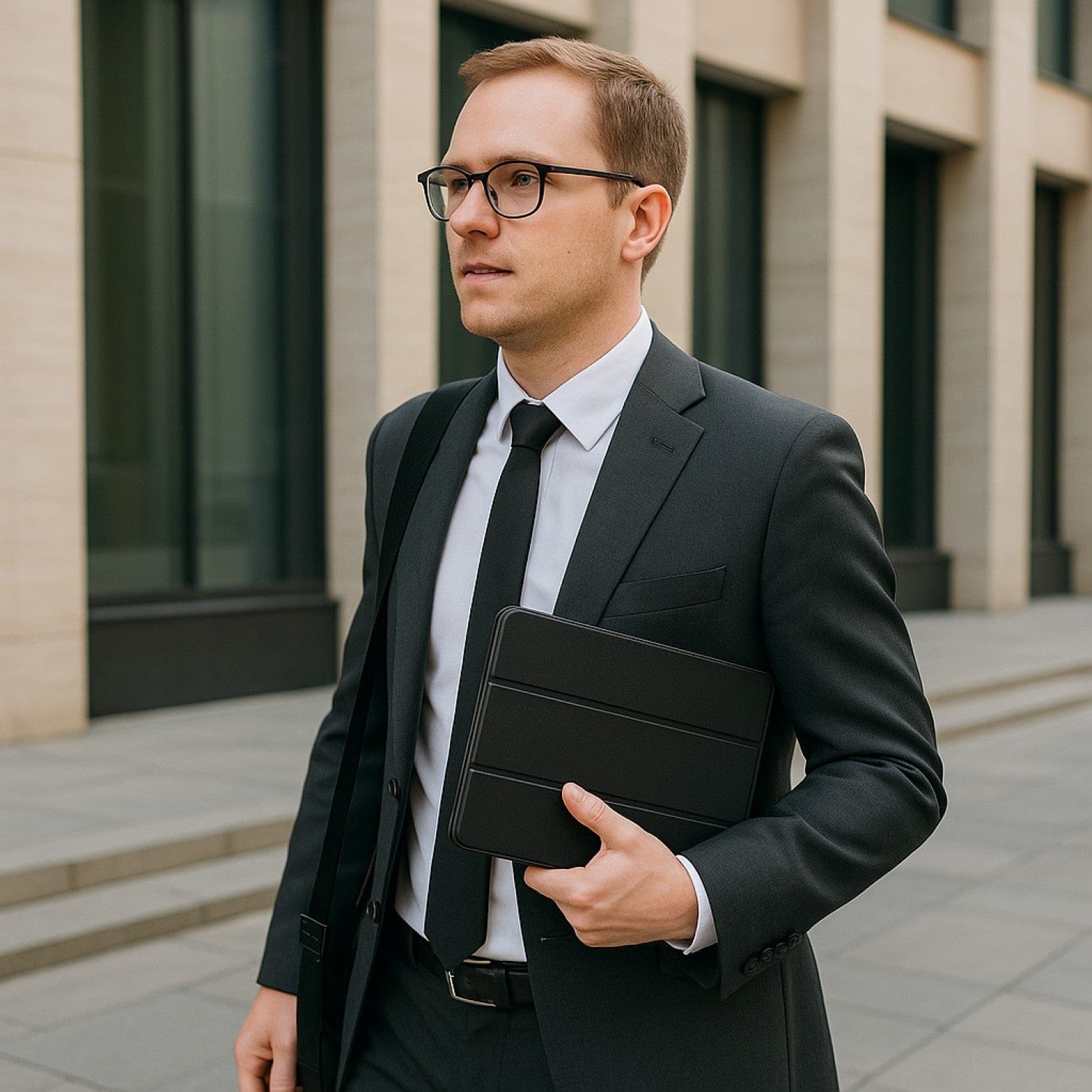 Samsung Galaxy Tab S11 Ultra Case - Folio Slim, Transparent Back | Venture Series