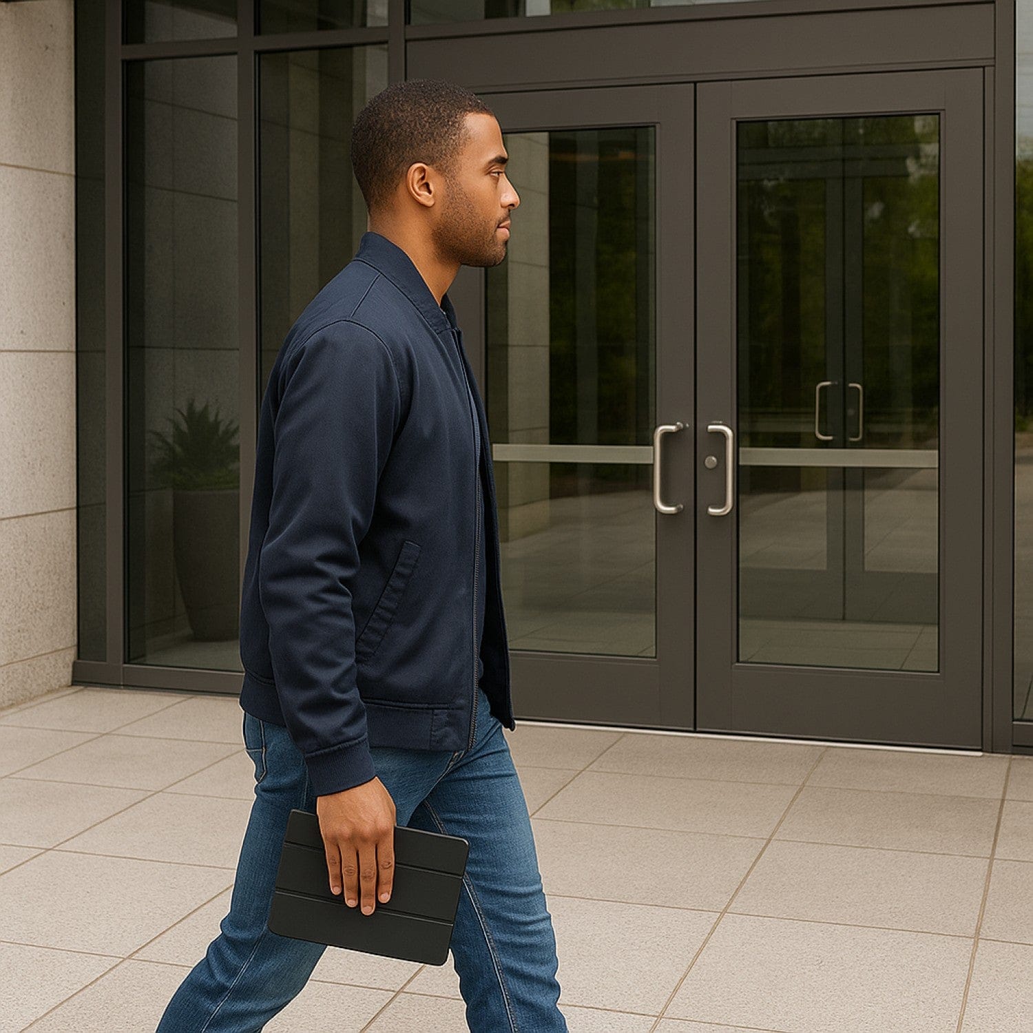 Samsung Galaxy Tab S11 Case - Slim Folio with Transparent Back | Venture Series