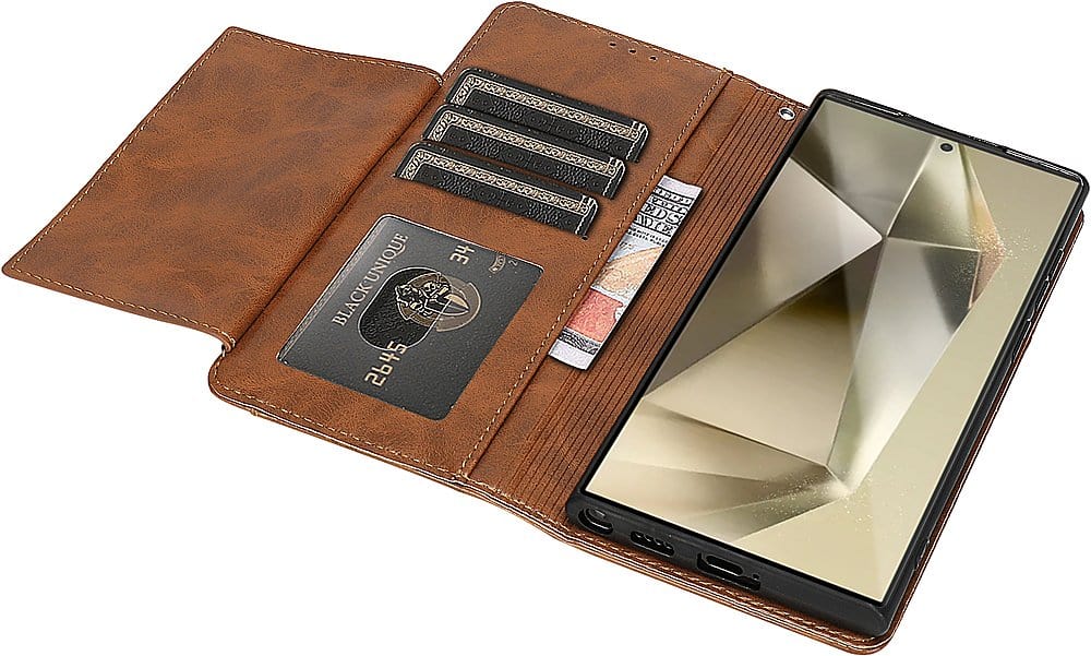Folio Wallet Case for Samsung Galaxy S24 Ultra