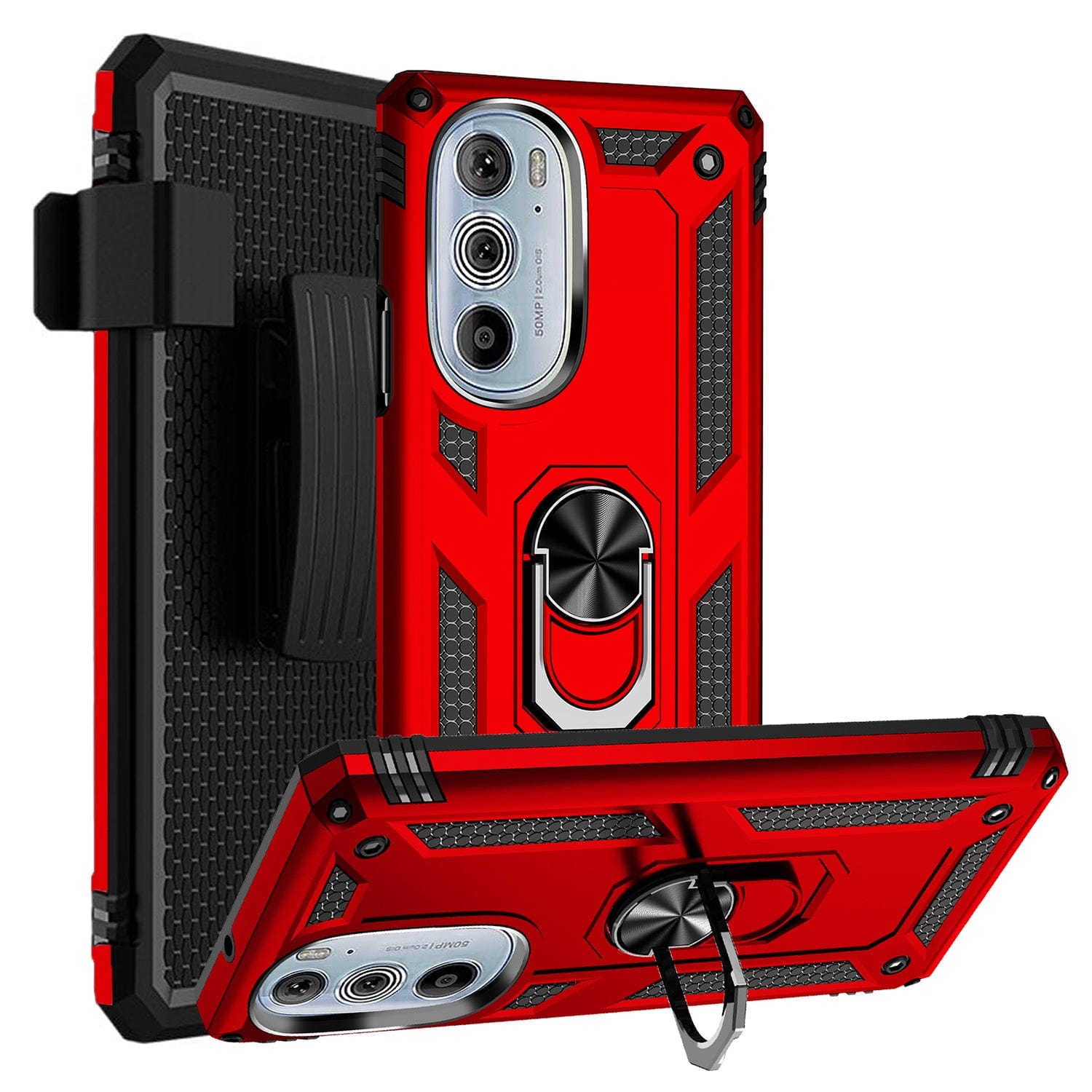 Raider Series Heavy Duty Kickstand Case - Motorola Edge+ (2022)