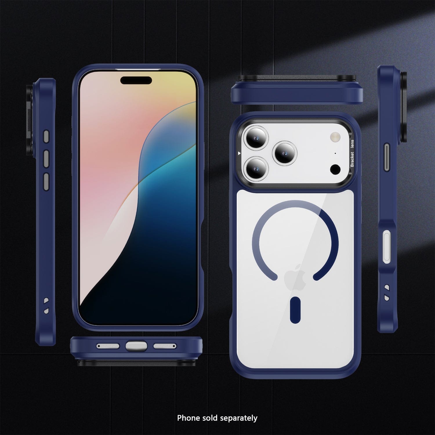 iPhone 17 Pro Kickstand Case - Clear Durable Back with Shockproof Edges Magsafe Compatible | Raider ArmorPro Series