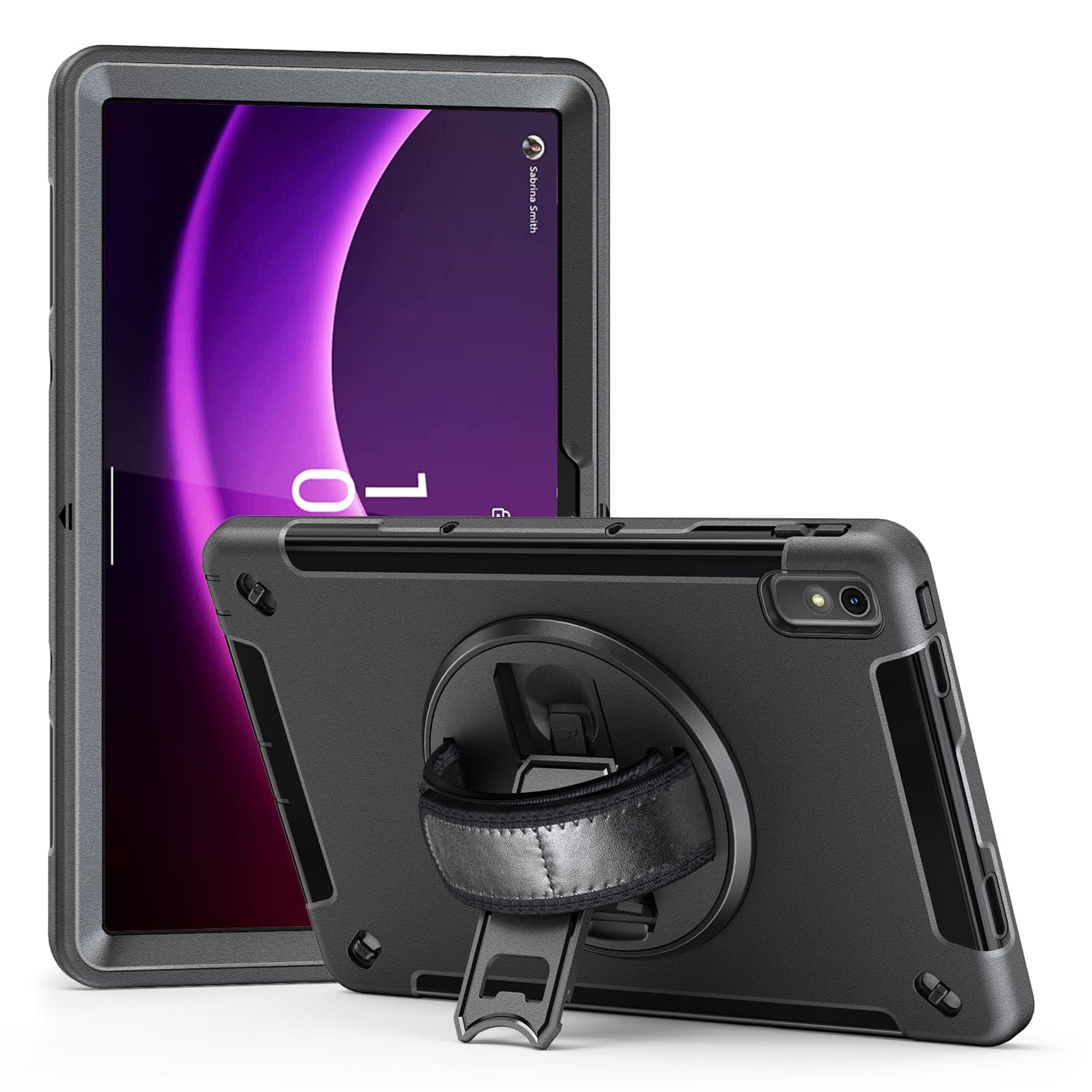 Protection Hand Strap Series Case Lenovo Tab P11 (2nd Generation) - Black