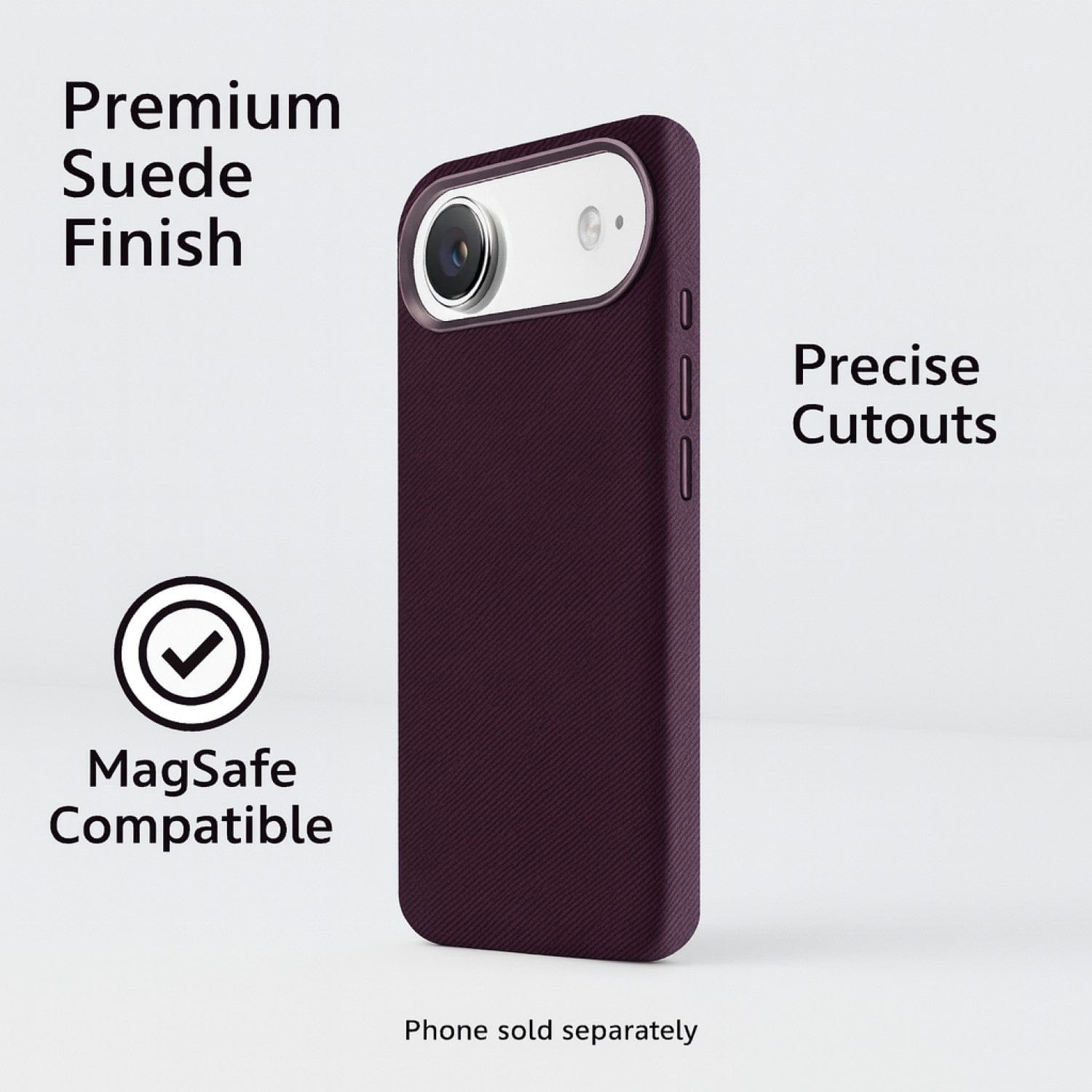 iPhone Air Case - Suede Leather | Indy Series