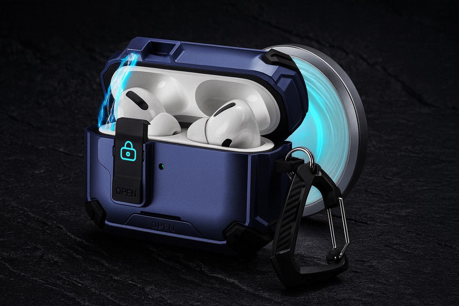 AirPods Pro 3 Case - MagSafe, Heavy-Duty, Secure Lock | Raider Series