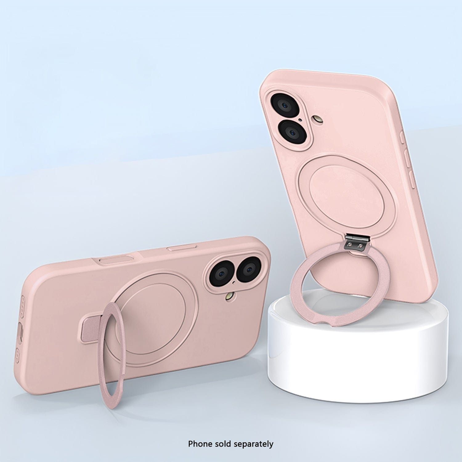 iPhone 17 Case with Built-In Kickstand Silicone Anti-Slip Design, Compatible with Magsafe | Venture Series