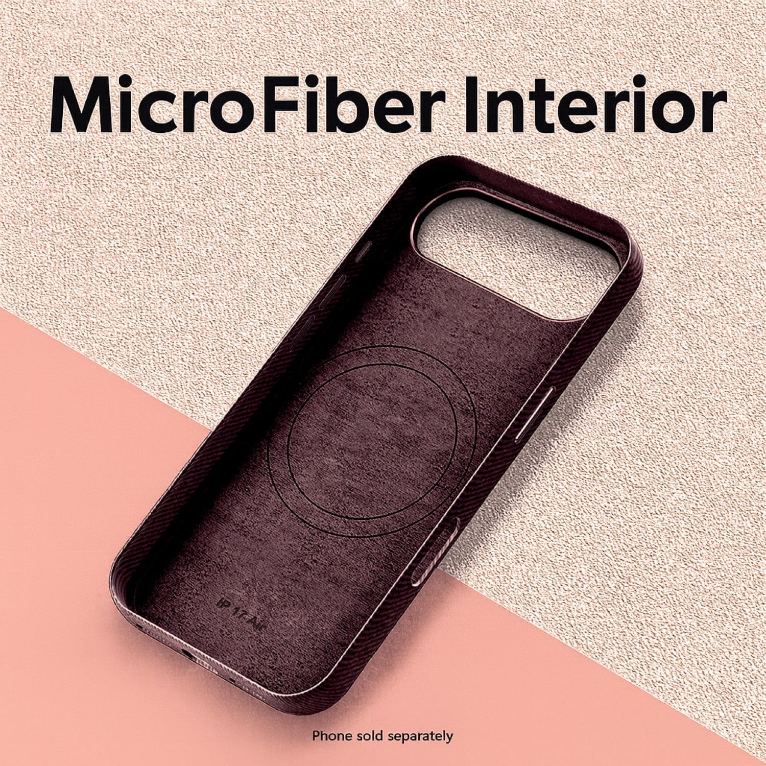 iPhone Air Case - Suede Leather | Indy Series