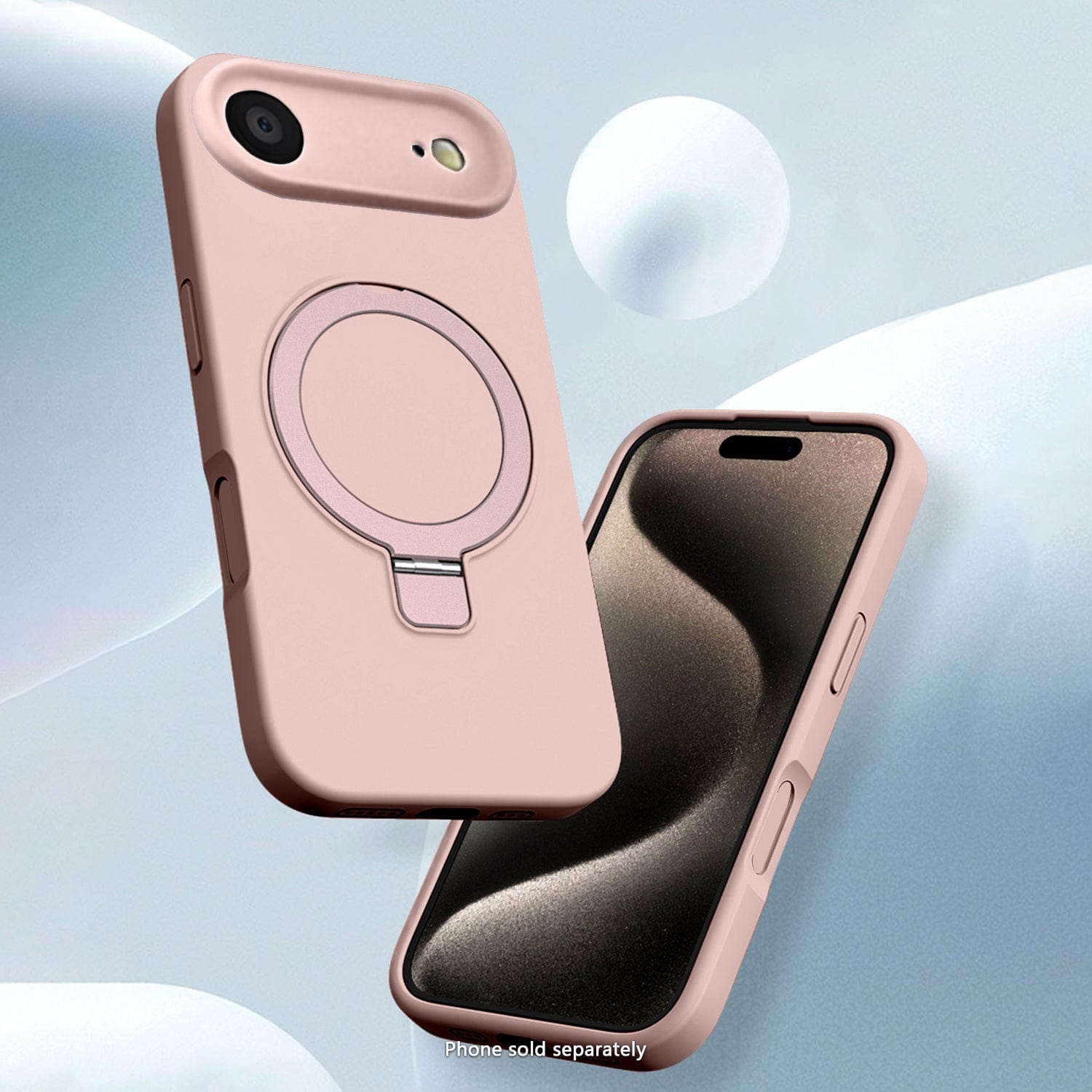 iPhone Air Case with Built-In Kickstand Silicone Anti-Slip Design, Compatible with Magsafe | Venture Series