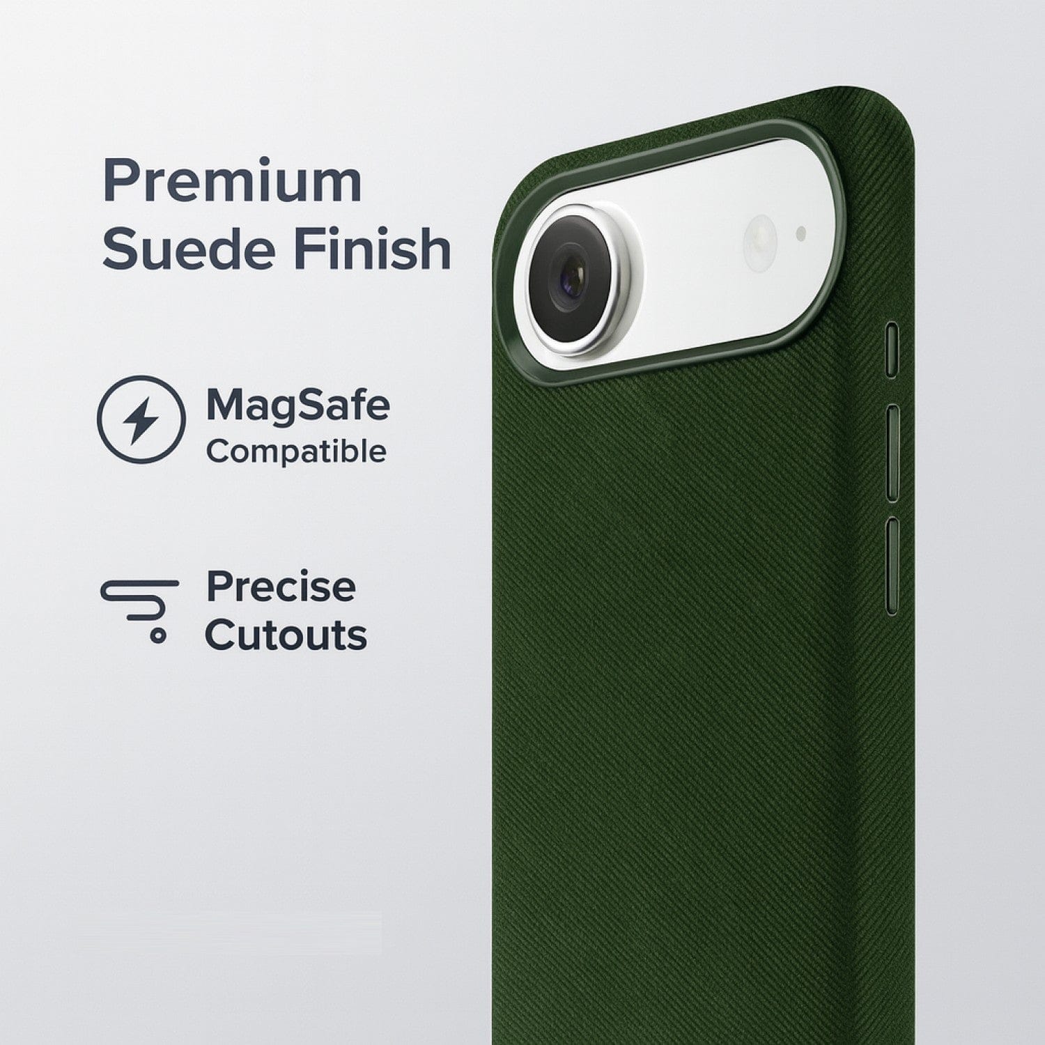 iPhone Air Case - Suede Leather | Indy Series