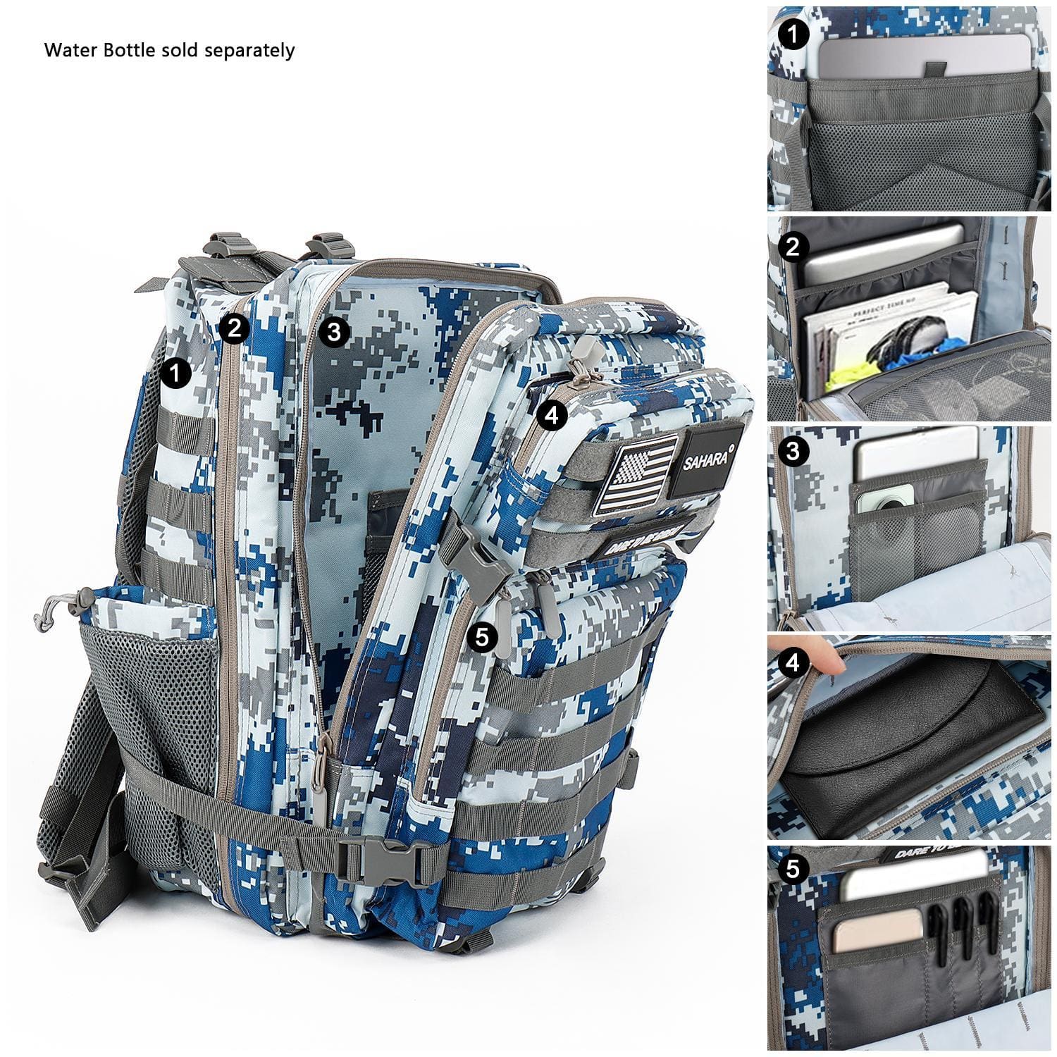 Raider Series Travel Bag & Laptop Backpack for Laptops up to 17.3-inch
