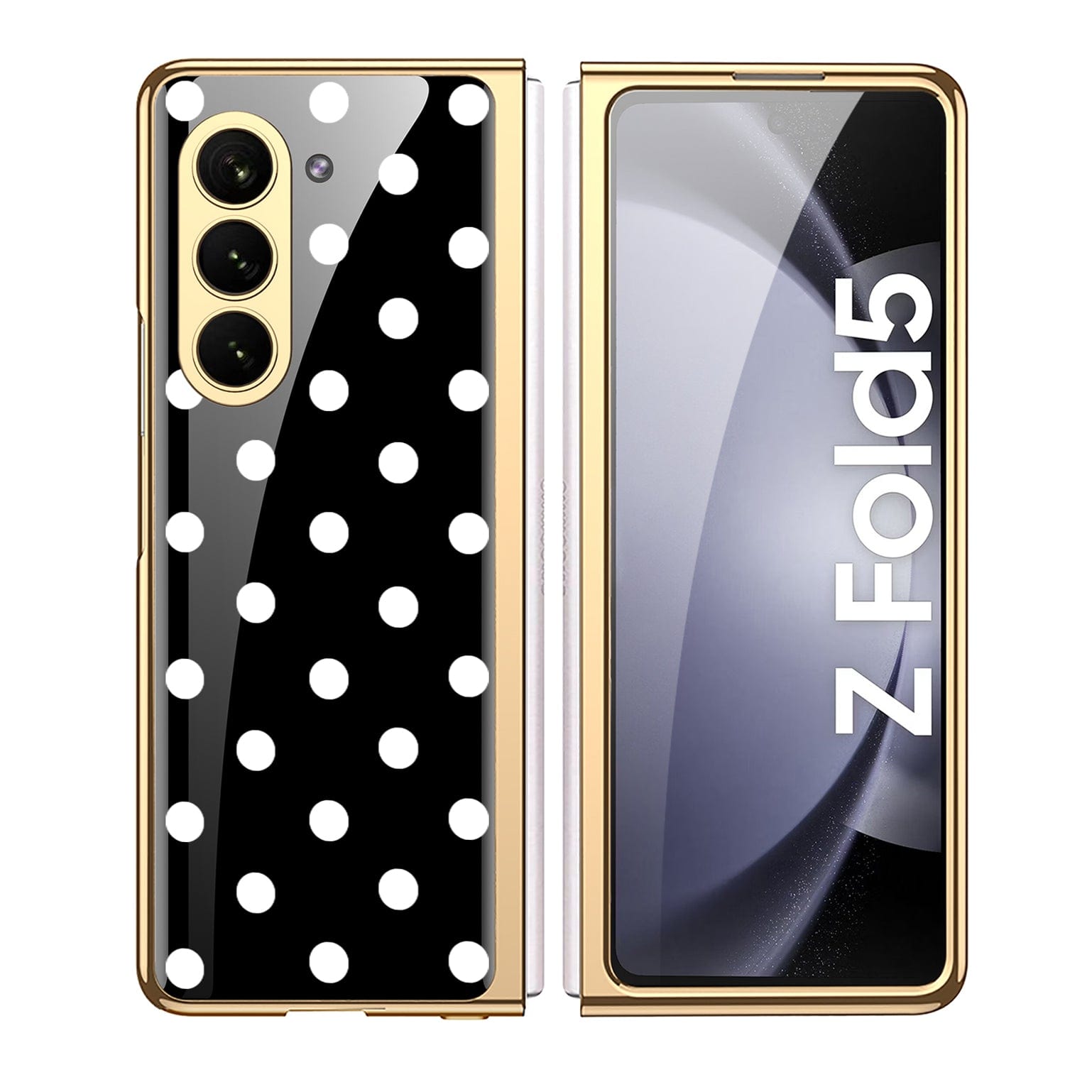 Inspire Series Hard Shell Polka Dot Case - Galaxy Z Fold5