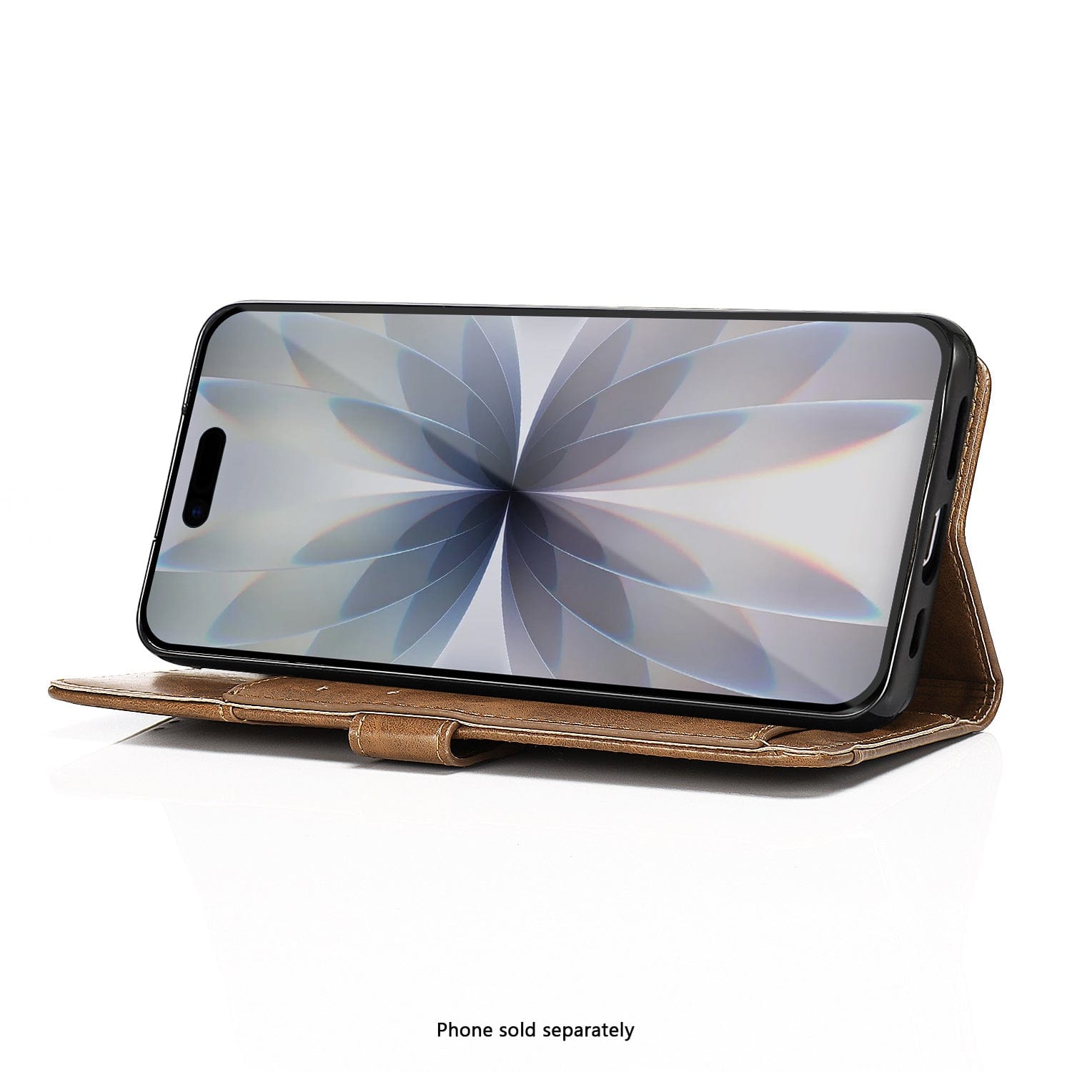 Indy Series Leather Folio Wallet Case Compatible with Magsafe for Apple iPhone 17