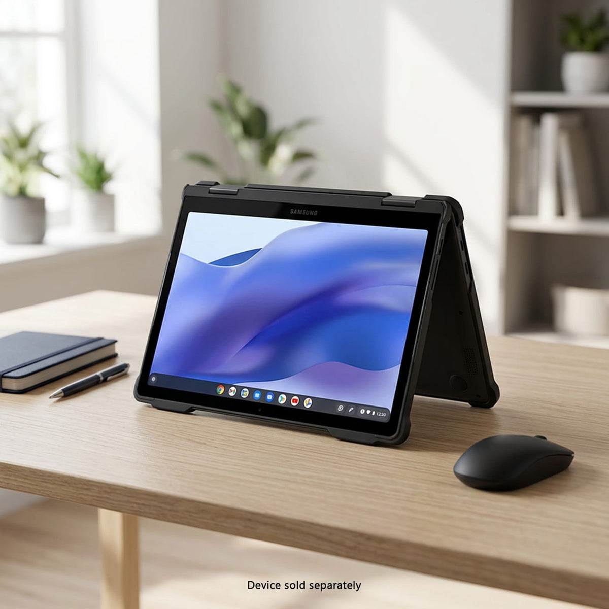 Samsung NT751QGK 15.6-inch 2-in-1 Case - Medium-Duty 360° PC + TPU Protection, Clear