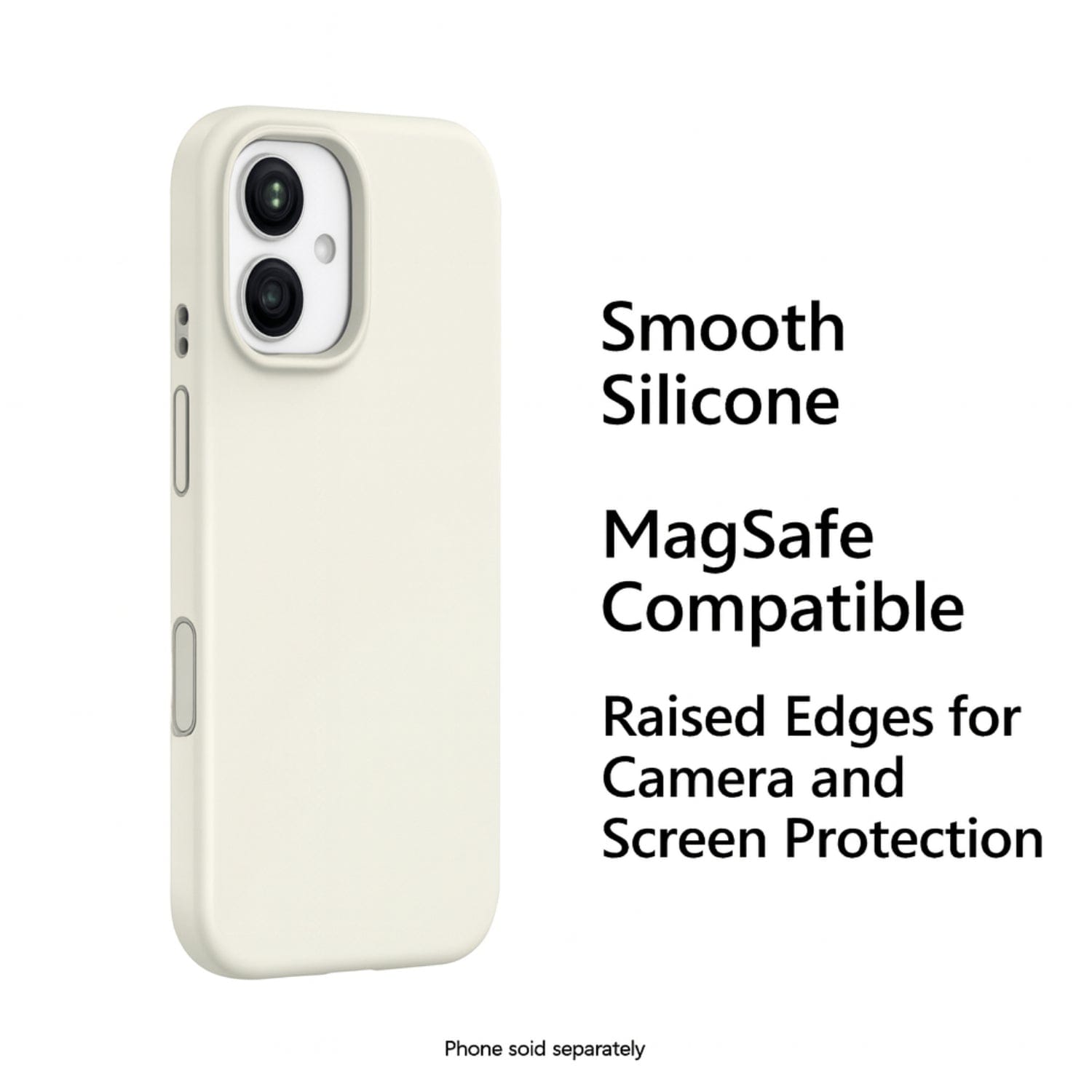 iPhone 17 Silicone Case - Form-Fitting Slim Design, Matte Finish, Compatible with Magsafe | Venture Series