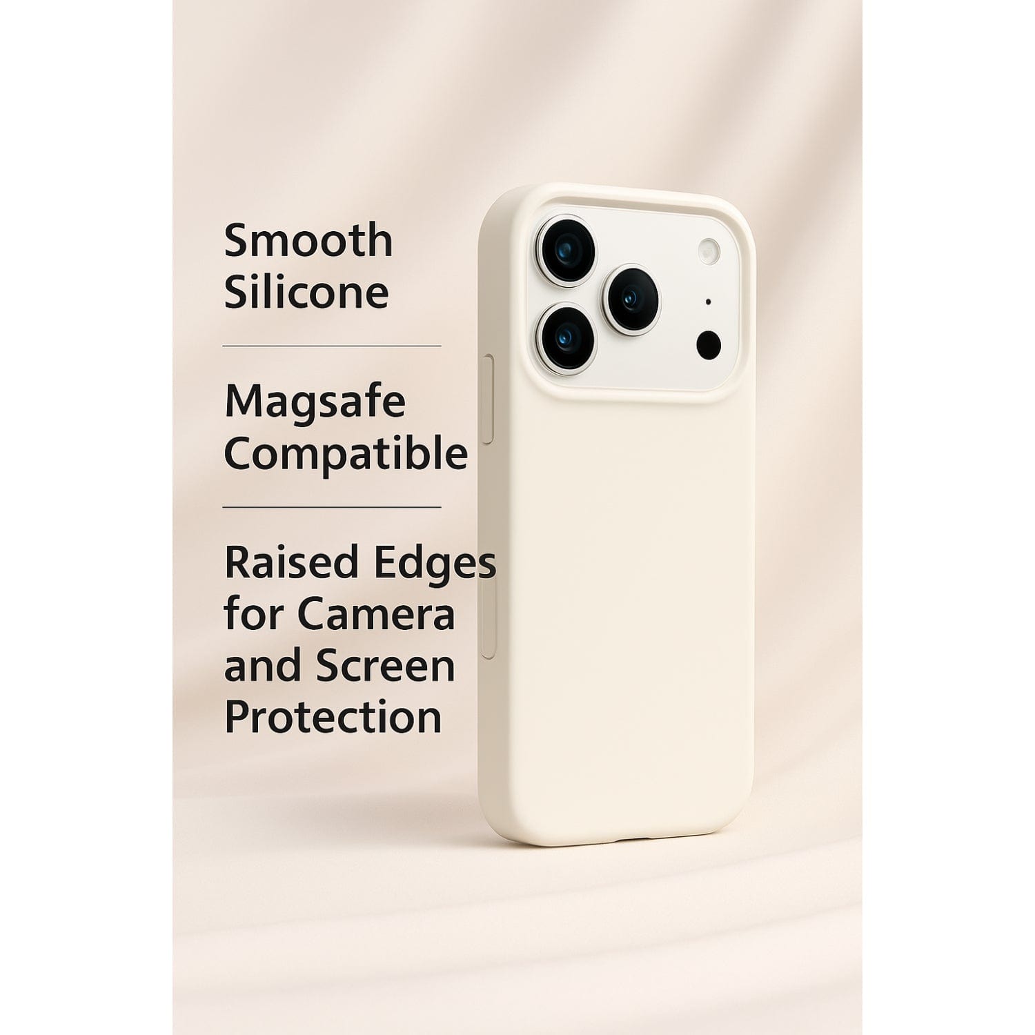 Venture Series Silicone Case Compatible with Magsafe for Apple iPhone 17 Pro