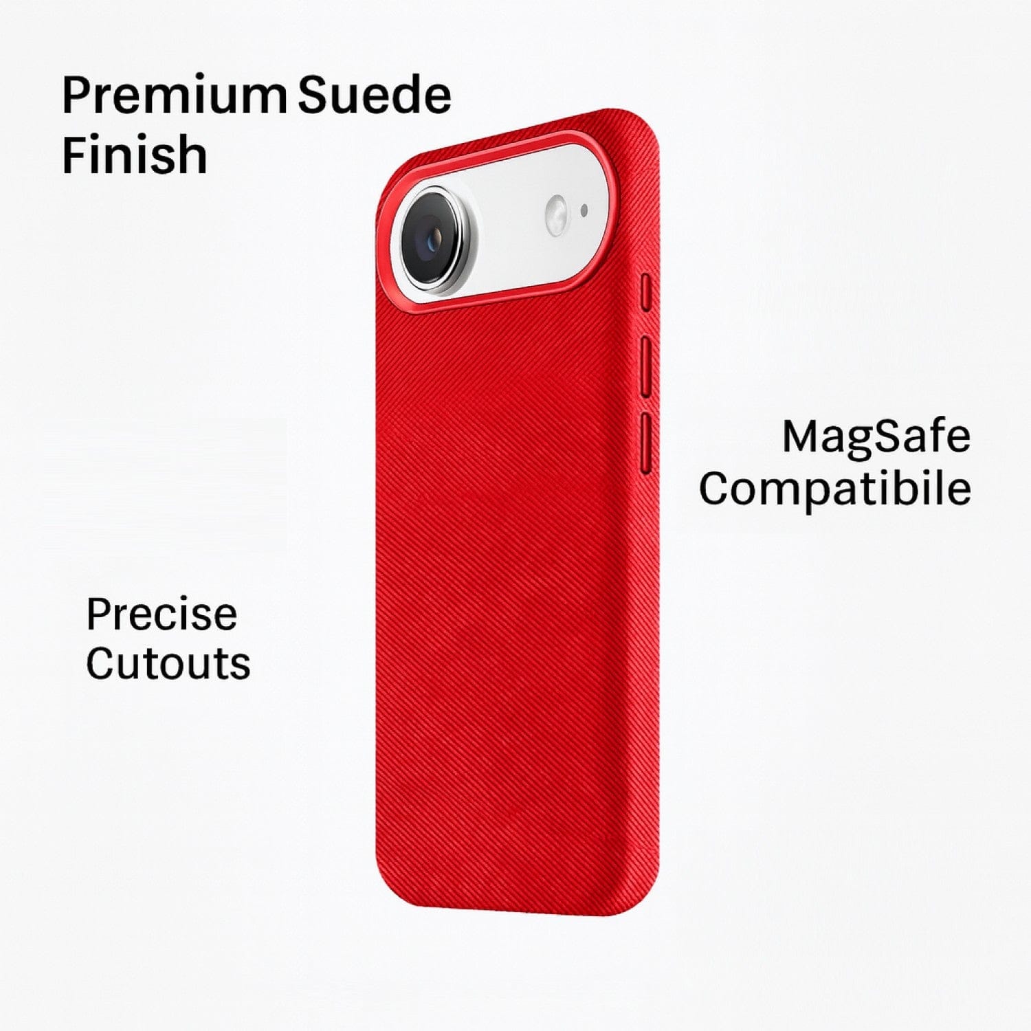 iPhone Air Case - Suede Leather | Indy Series