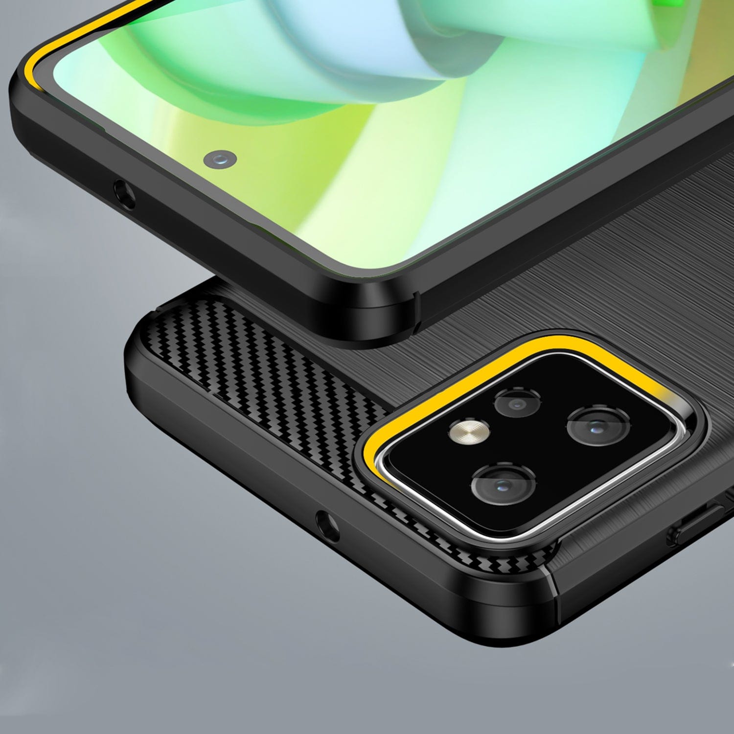 Anti-Slip Series Case for Motorola G Power 5G (2023) - Black