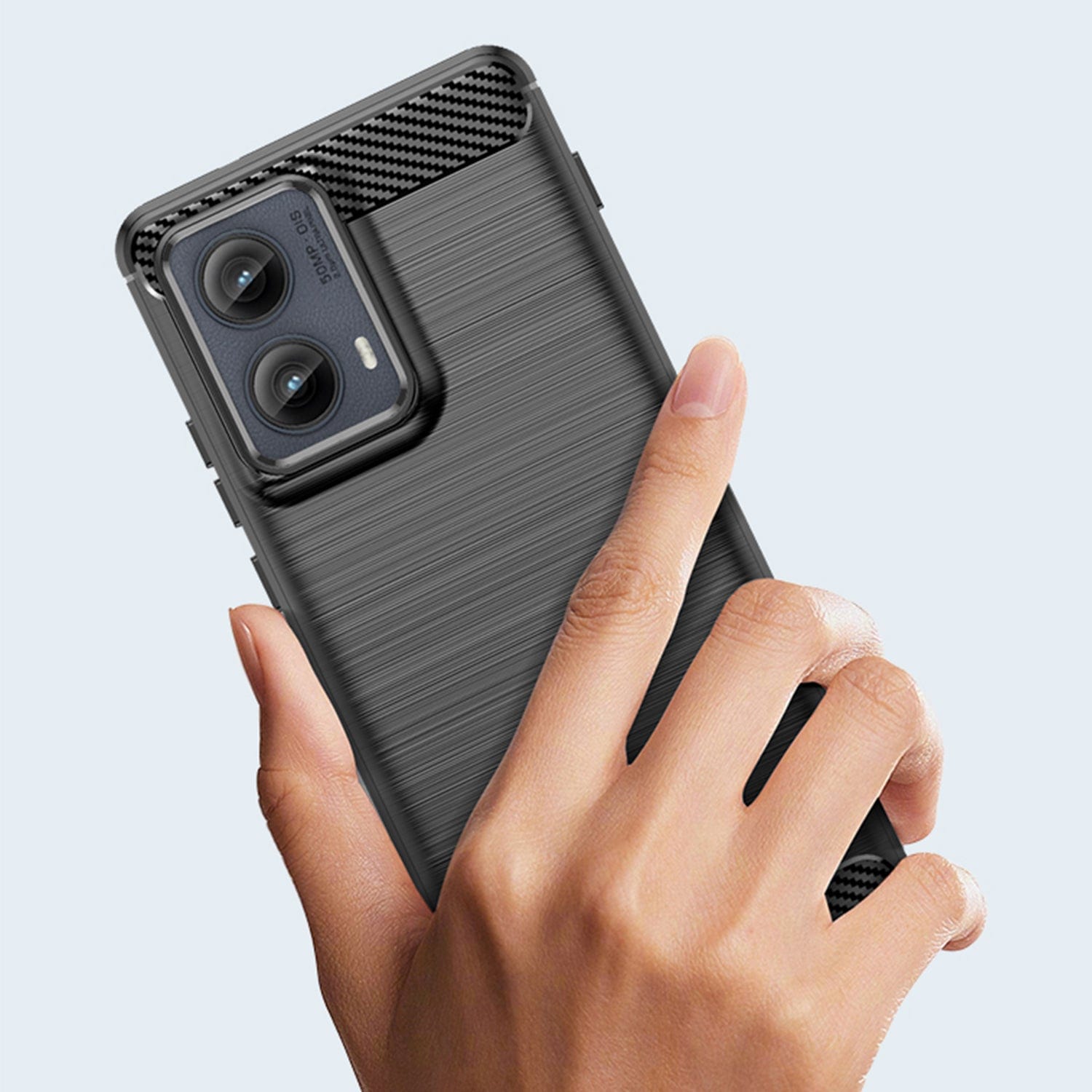 Venture Series Black Anti-Slip Case - Motorola Edge (2024)