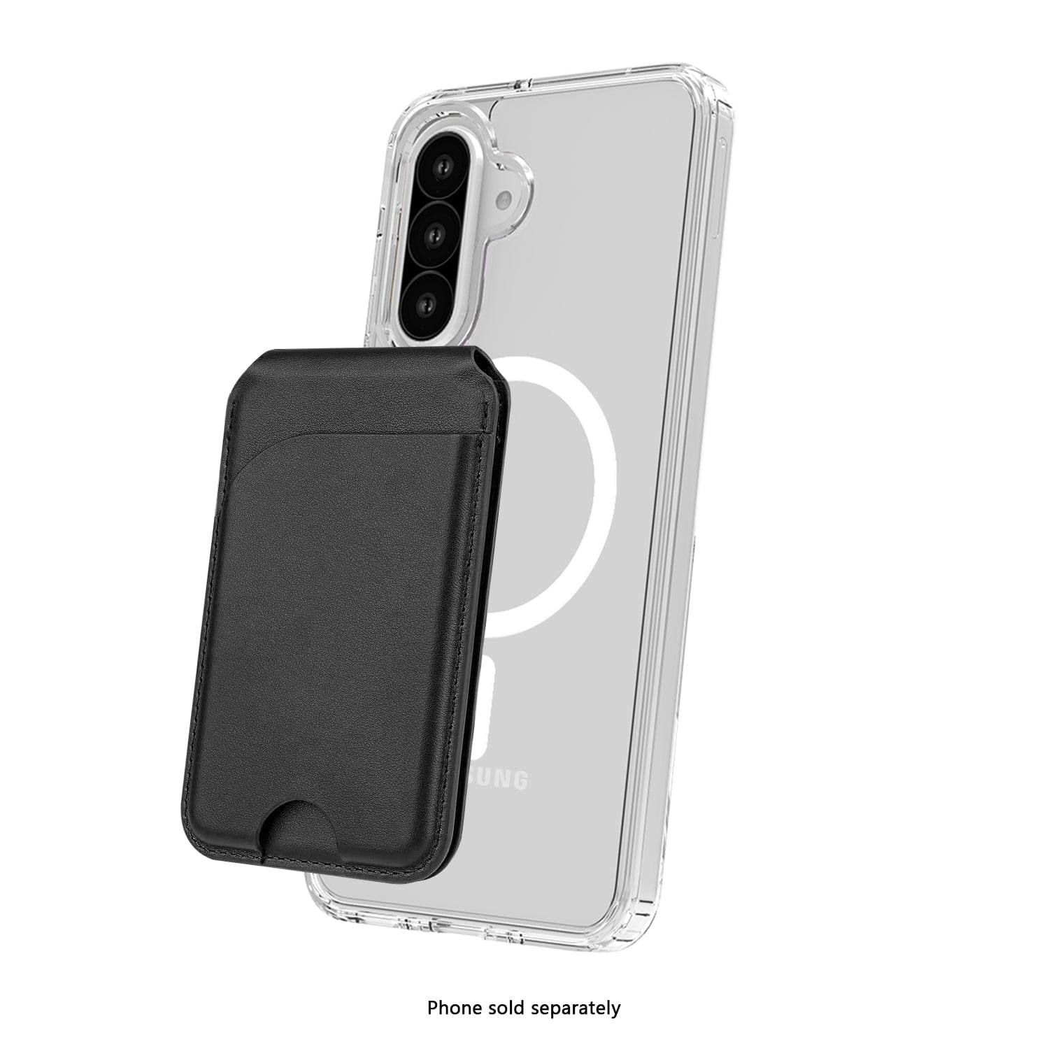 Venture Series Wallet Case for Samsung Galaxy A26 5G - Clear/Scorpion Black