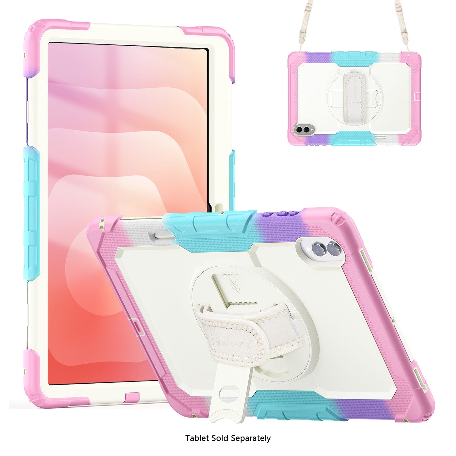 Samsung Galaxy Tab S11 Ultra Case - Kickstand with Hand & Shoulder Strap | Raider Series