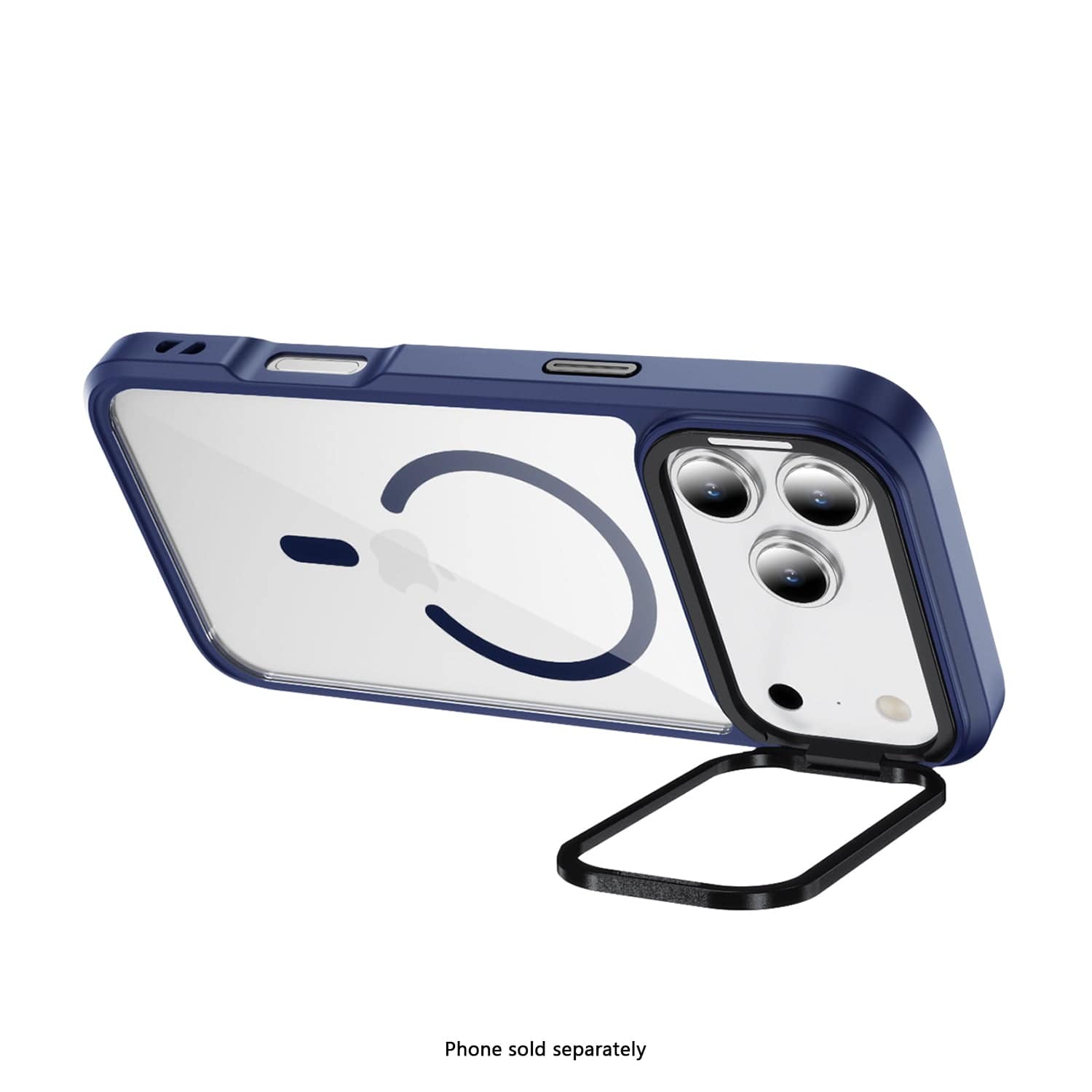 iPhone 17 Pro Max Kickstand Case - Clear Durable Back with Shockproof Edges Magsafe Compatible | Raider ArmorPro Series