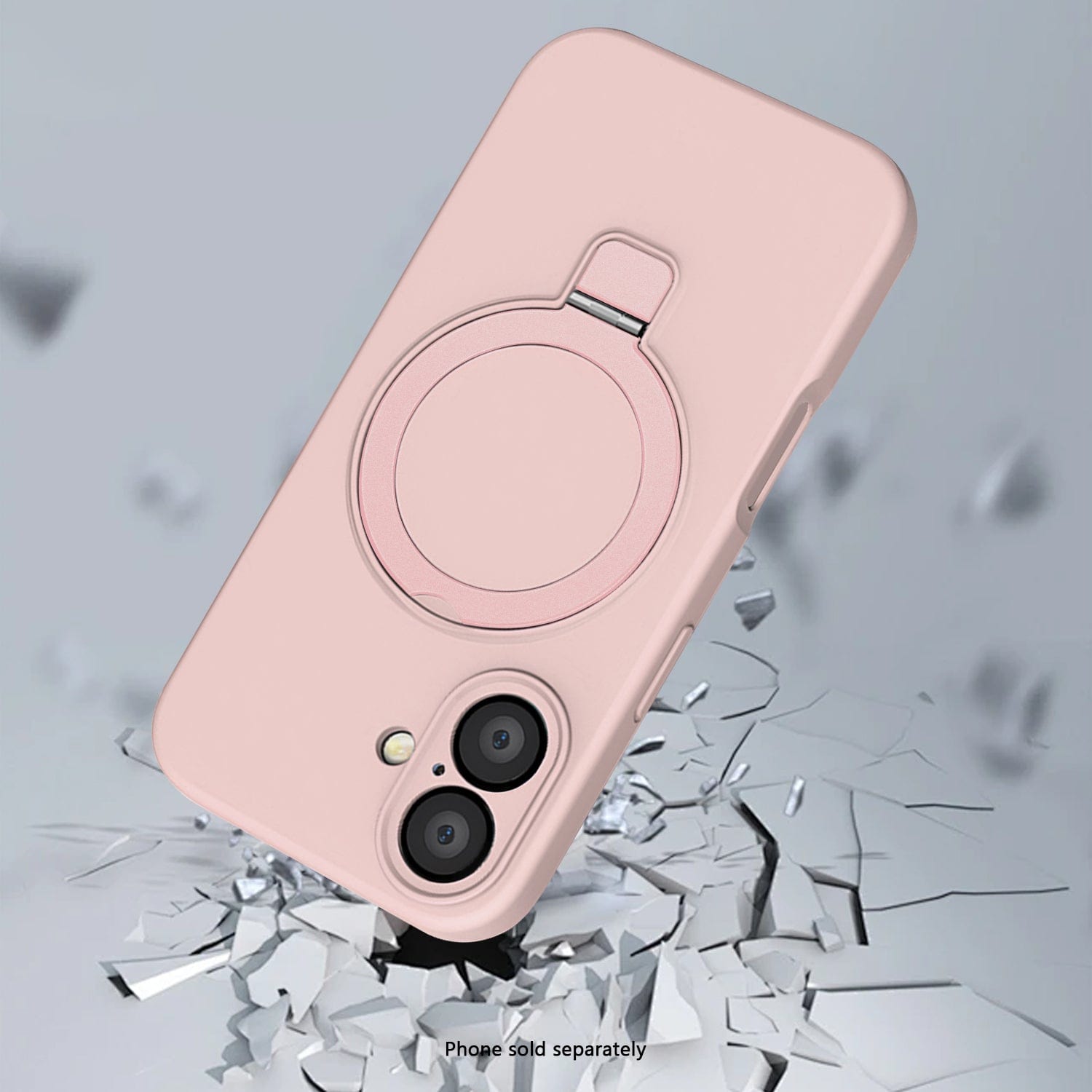 iPhone 17 Case with Built-In Kickstand Silicone Anti-Slip Design, Compatible with Magsafe | Venture Series