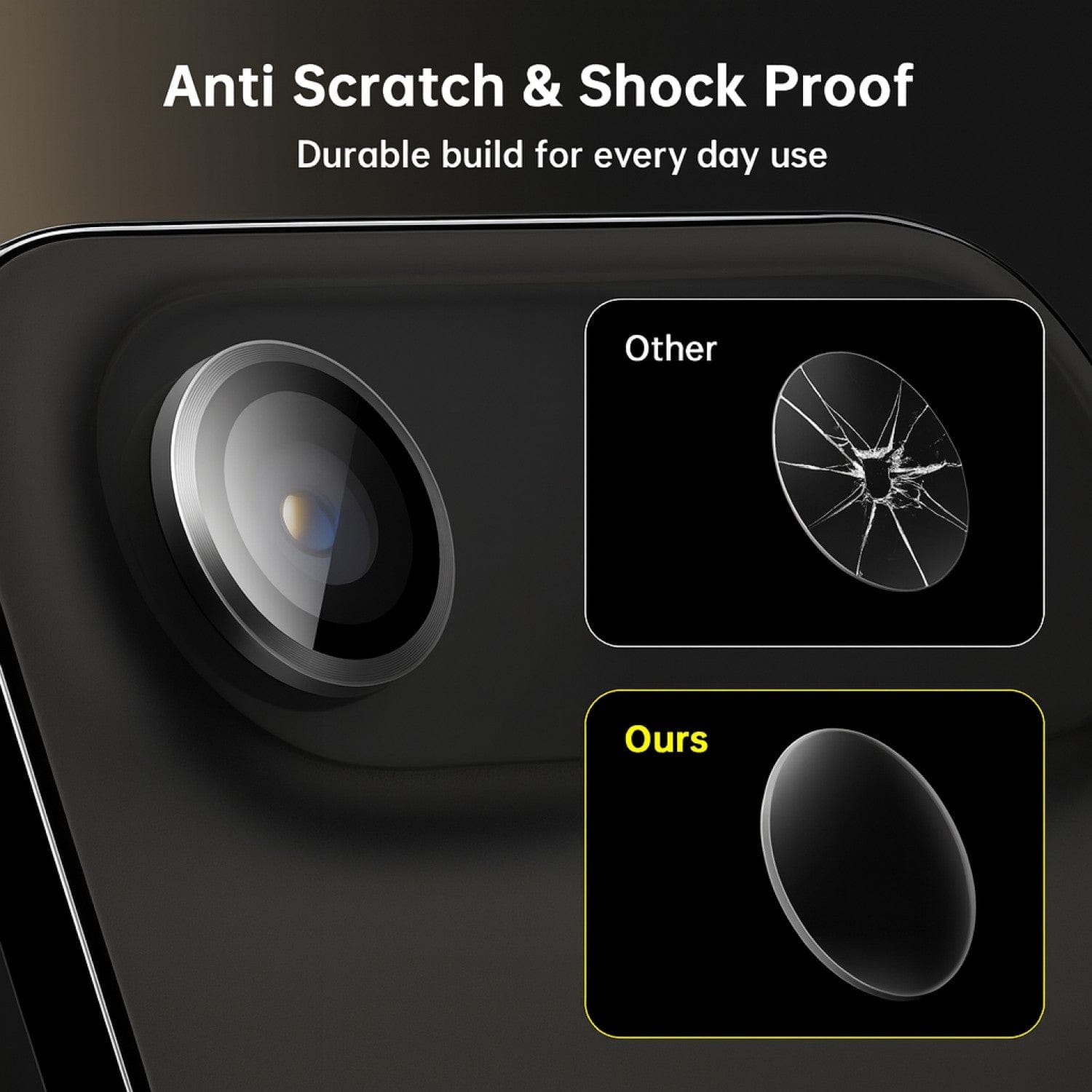 iPhone Air Camera Protector - Ultra-Strong Glass (2-Pack) | ZeroDamage