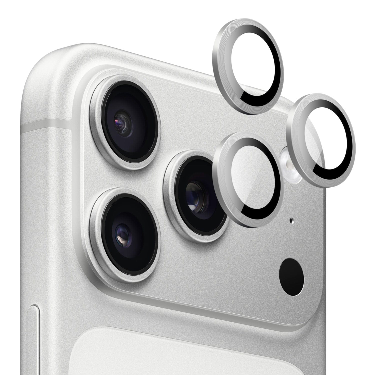 iPhone 17 Pro / 17 Pro Max Camera Protector - Titanium Glass (2-Pack) | ZeroDamage