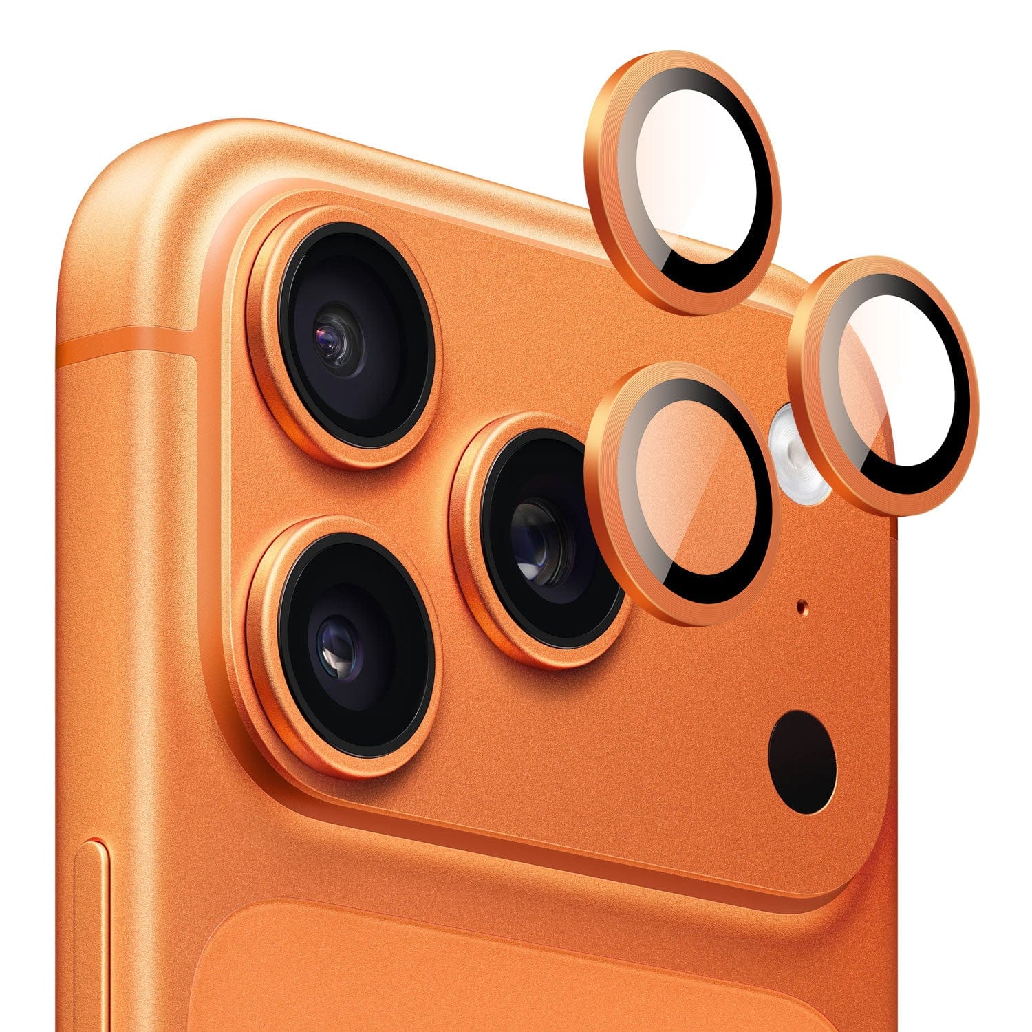 iPhone 17 Pro / 17 Pro Max Camera Protector - Titanium Glass (2-Pack) | ZeroDamage