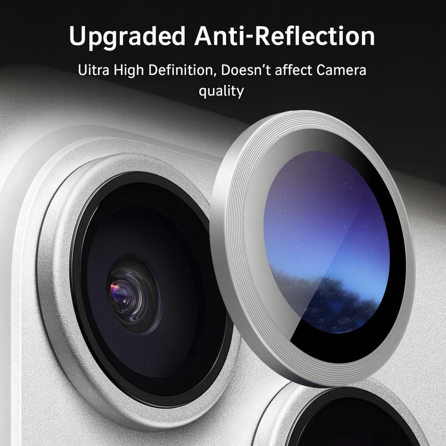 iPhone 17 Pro / 17 Pro Max Camera Protector - Titanium Glass (2-Pack) | ZeroDamage