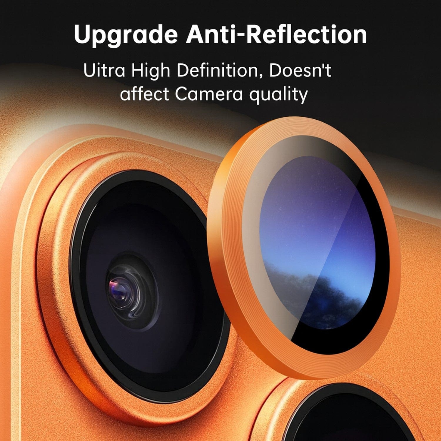 iPhone 17 Pro / 17 Pro Max Camera Protector - Titanium Glass (2-Pack) | ZeroDamage