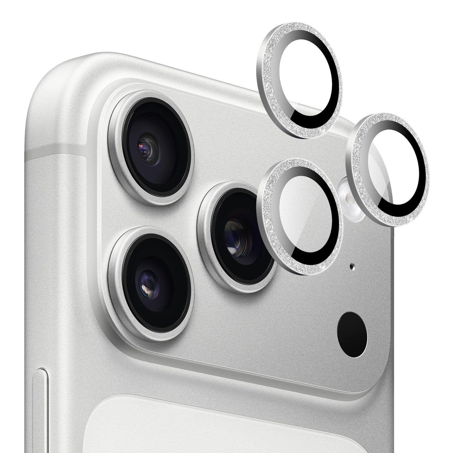iPhone 17 Pro / 17 Pro Max Camera Protector - Sparkle Eagle Eye, Titanium Glass (2-Pack)| ZeroDamage