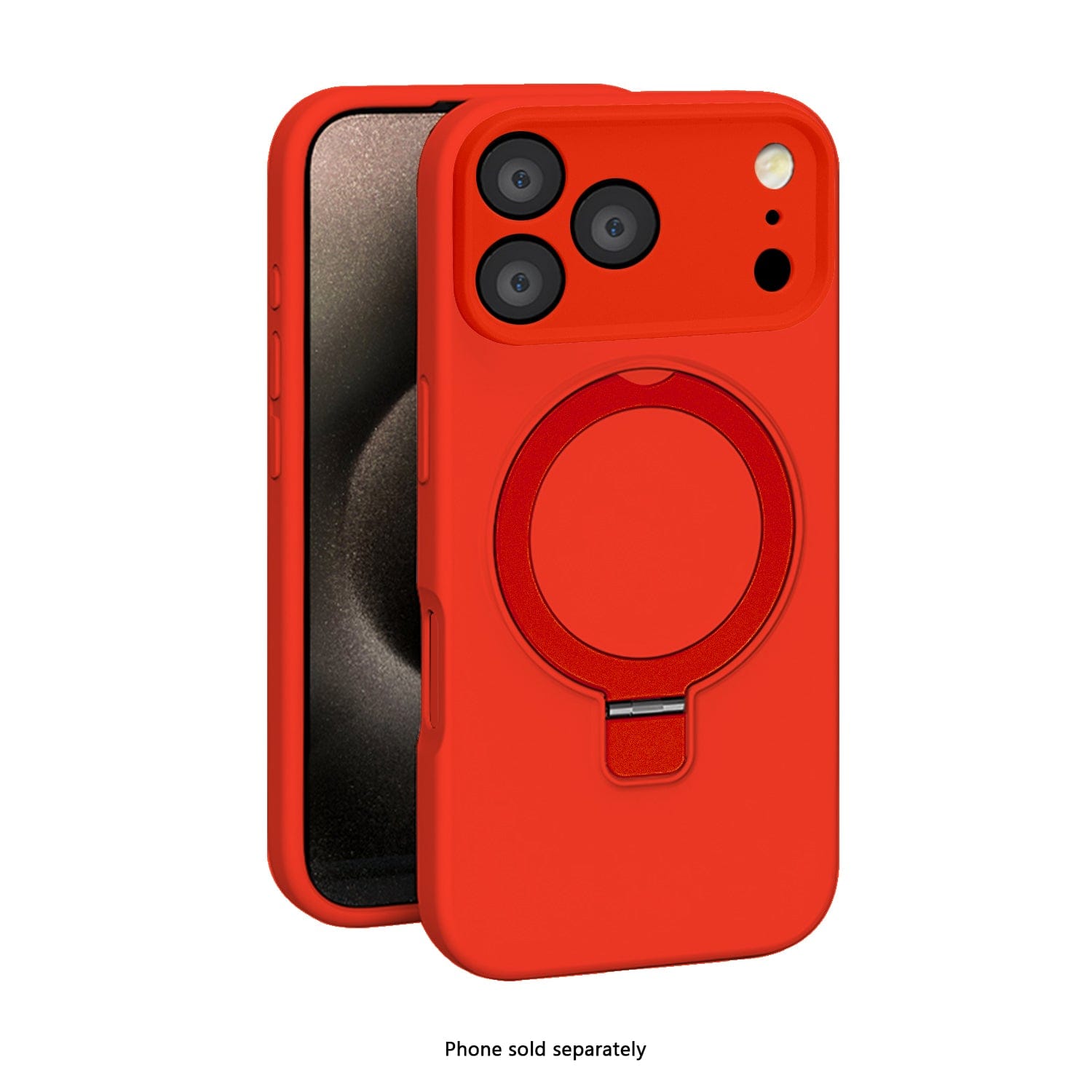 iPhone 17 Pro Case with Built-In Kickstand - Silicone Anti-Slip Design, Compatible with Magsafe | Venture Series