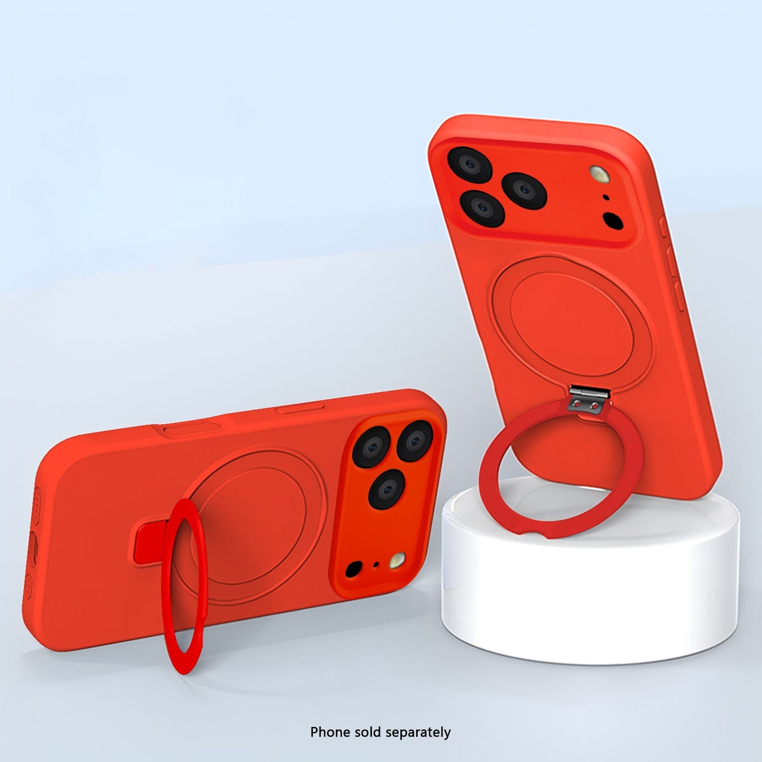 Venture Series Silicone Kickstand Case Compatible with Magsafe for Apple iPhone 17 Pro Max