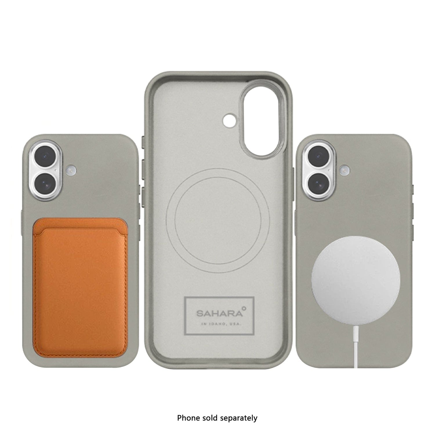 Indy Series Vegan Leather Case Compatible with Magsafe for Apple iPhone 17