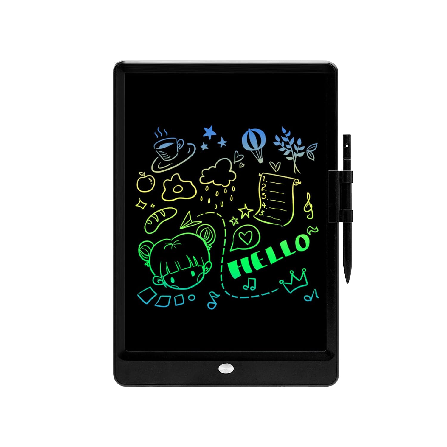 LCD Writing Tablet 10" - Paperless Notebook, One-Click Erase with Lock