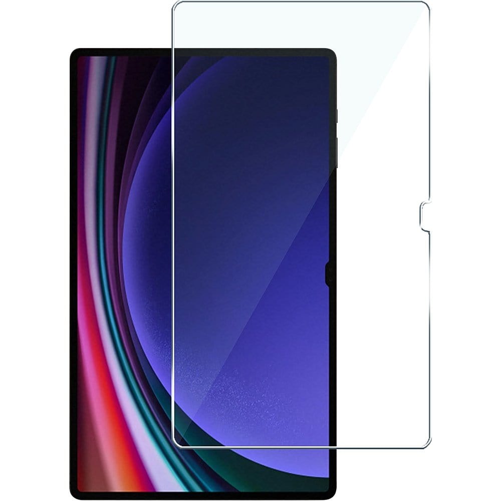 ZeroDamage Ultra Strong Tempered Glass Screen Protector for Samsung Galaxy Tab S9 FE+ and Tab S9+ - Clear