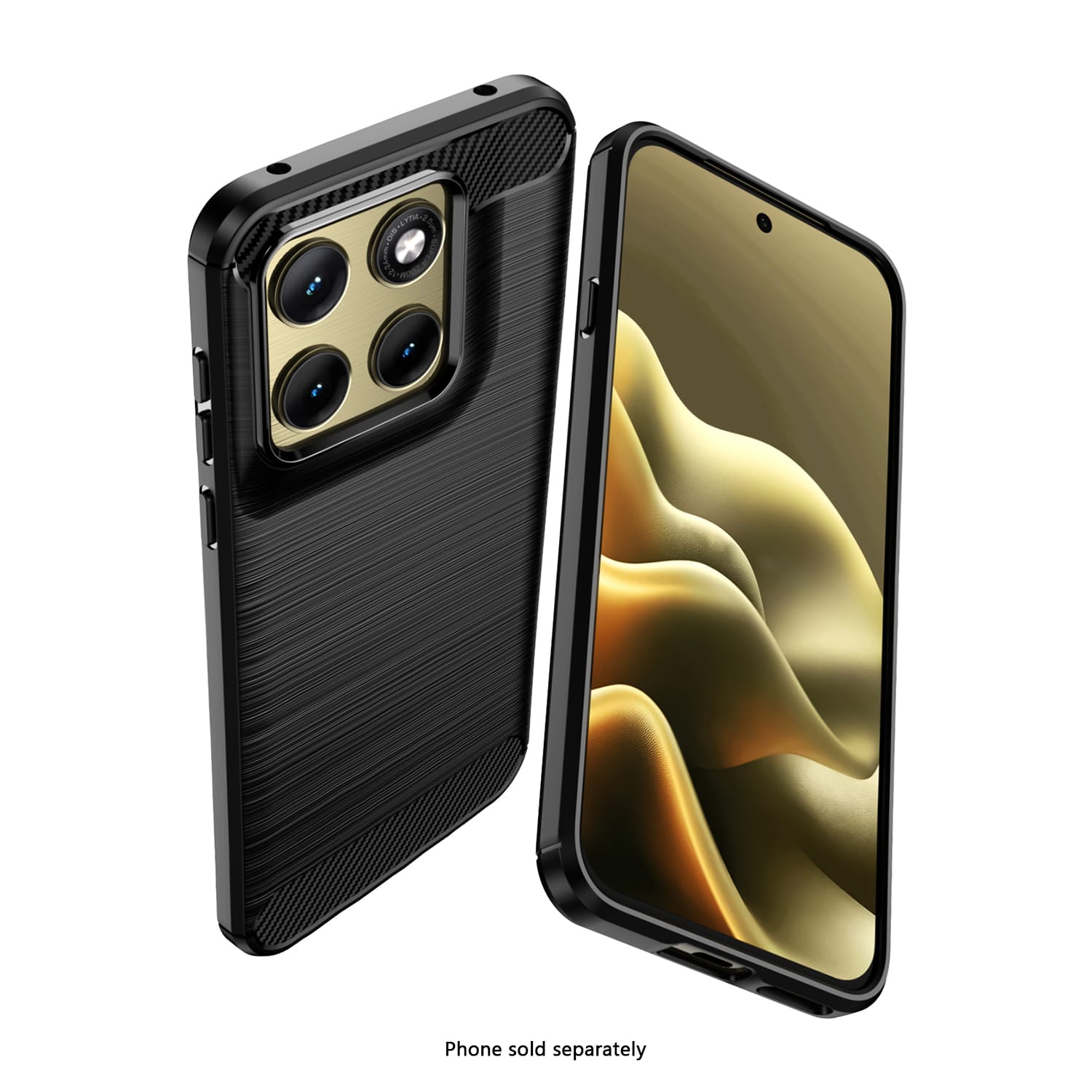 Motorola Edge 5G (2026) Case - Carbon Fiber Texture, Non-Slip Grip | Venture Series