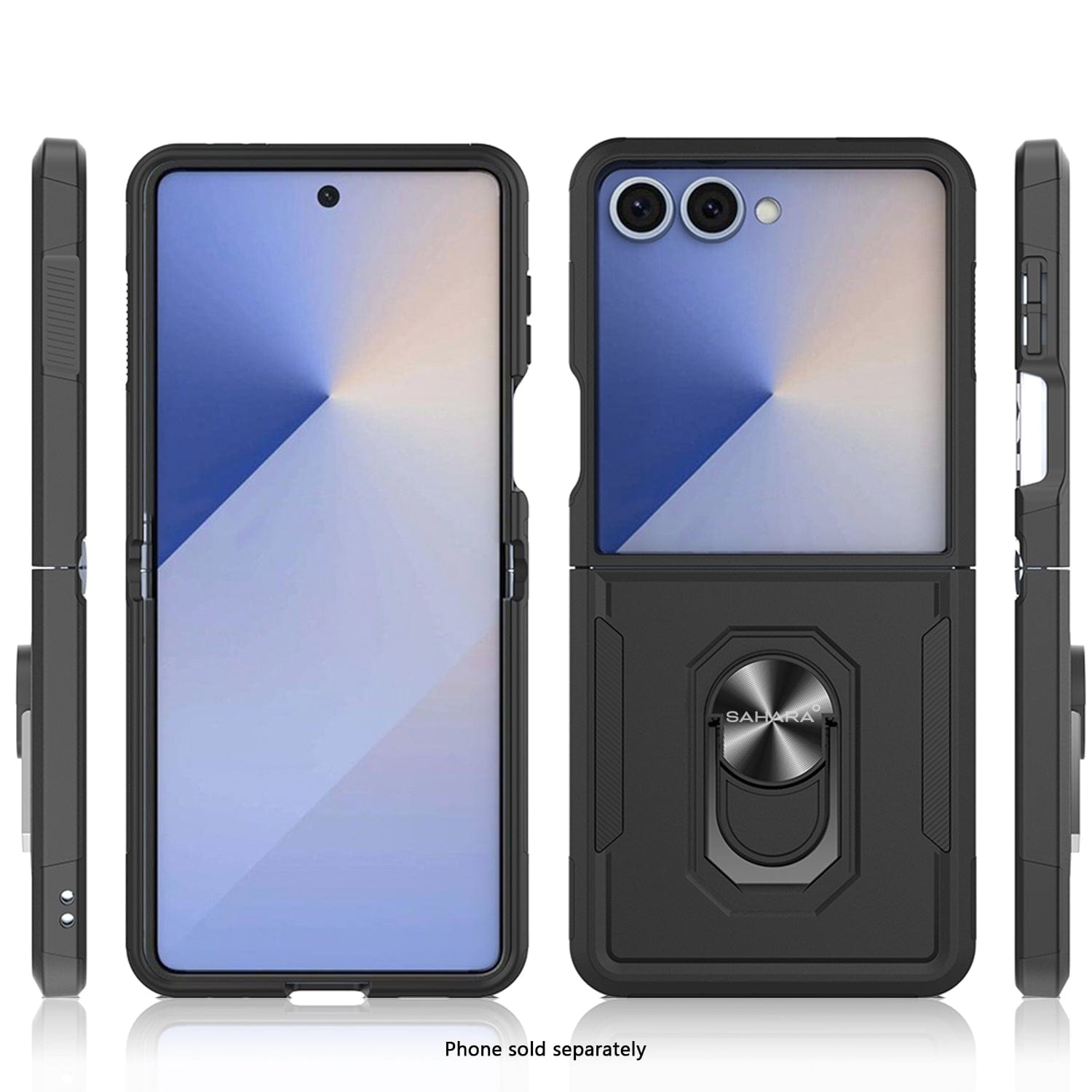 Raider Series Heavy Duty Case for Samsung Galaxy Z Flip7 - Scorpion Black