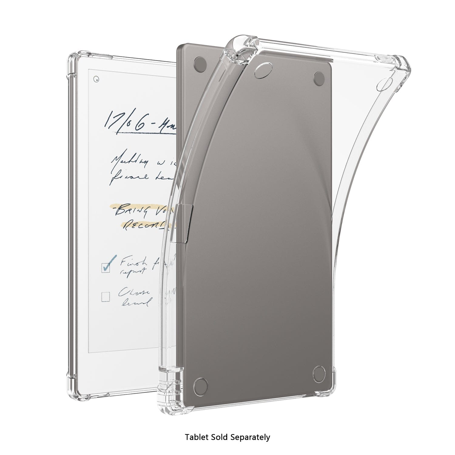 reMarkable Paper Pro Move 7.3" Clear Case - Anti-Shock Corners | Venture Series