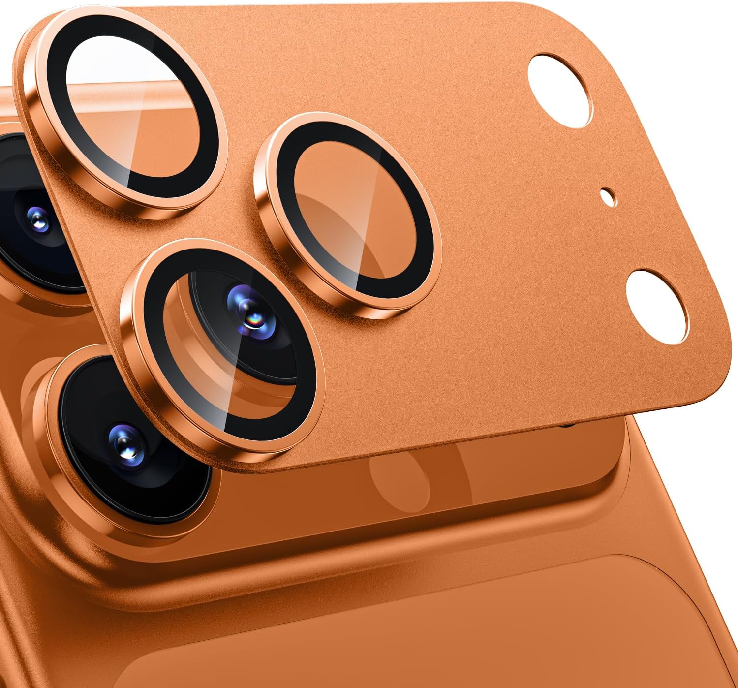 Apple iPhone 17 Pro Max Camera Protector - Strong Titanium (2-Pack) | ZeroDamage