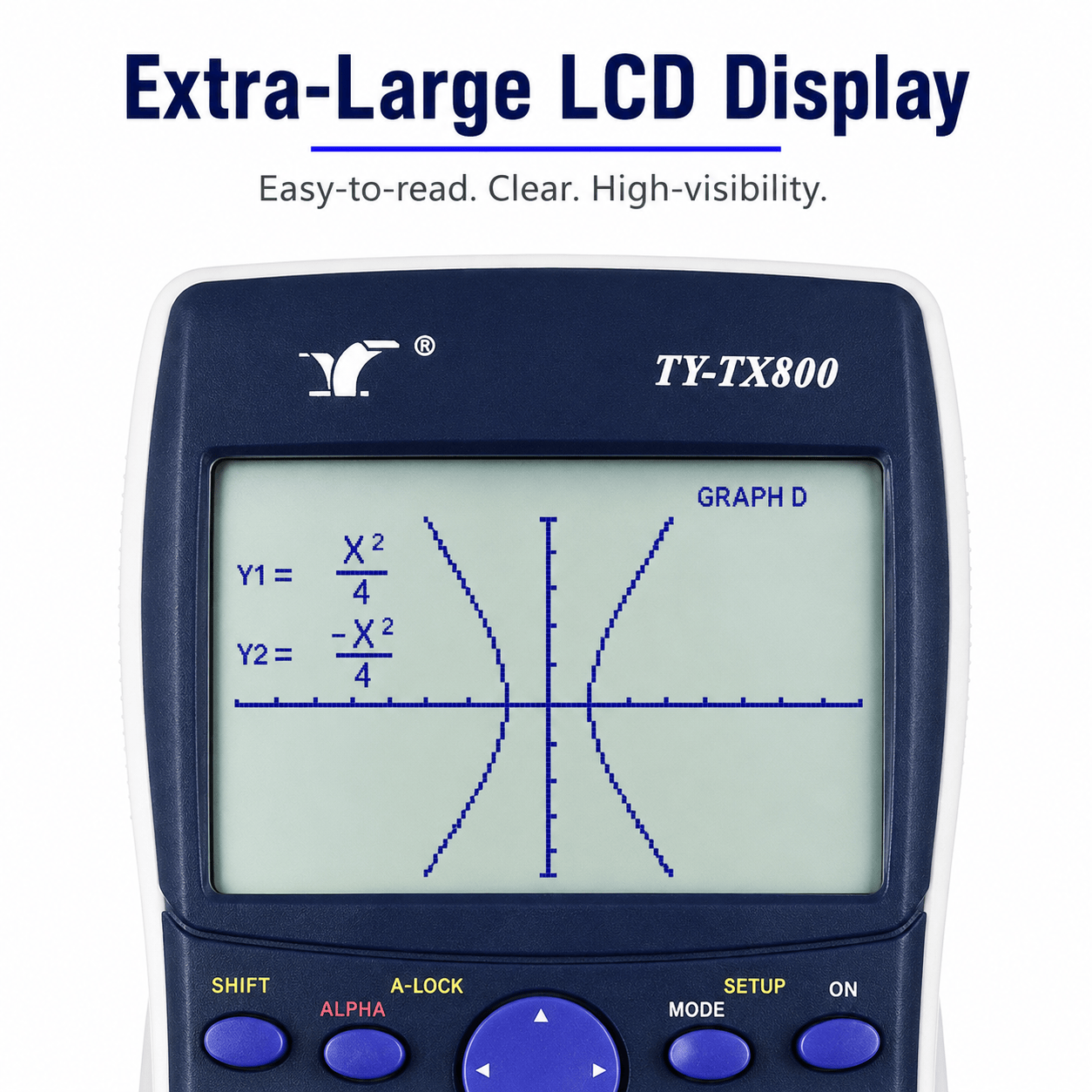 Graphing Scientific Calculator - 14-Digit Display & Financial Functions