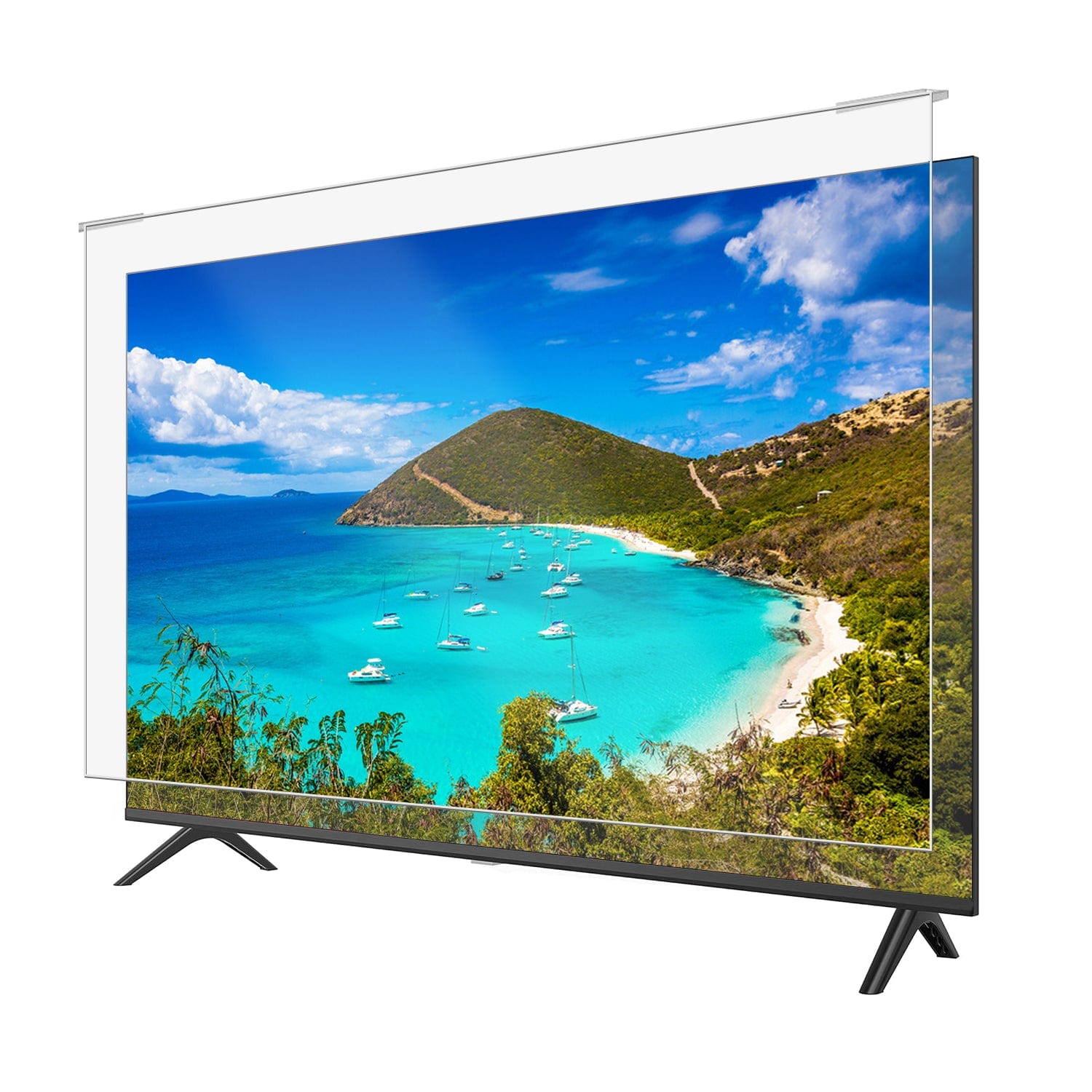 ZeroDamage 85" TV Screen Protector - Clear Anti-Blue